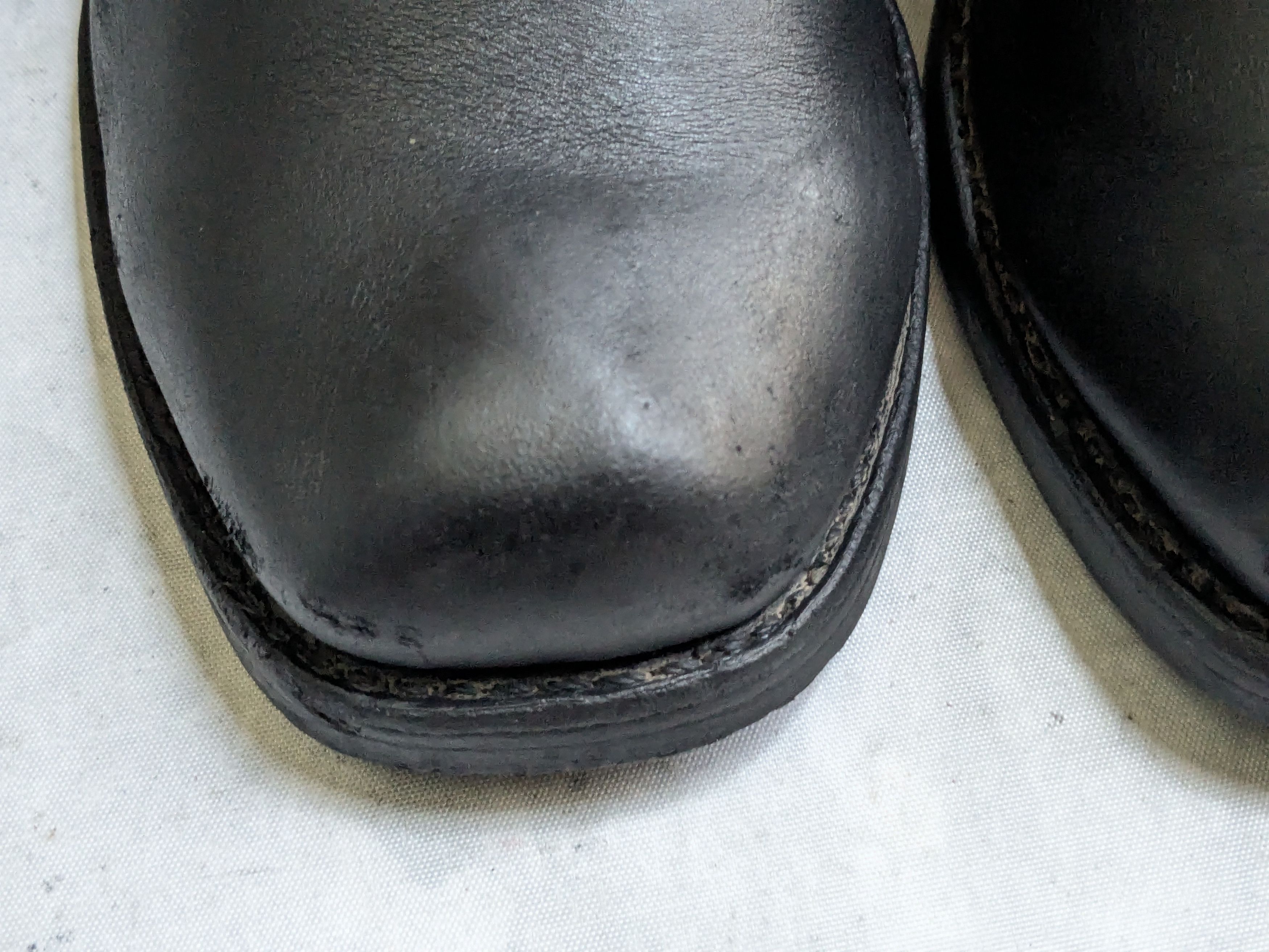 Frye Frye Harness Black Leather 9 W Wide Leather Buckle Belted Size US 9 / EU 42 - 5 Thumbnail