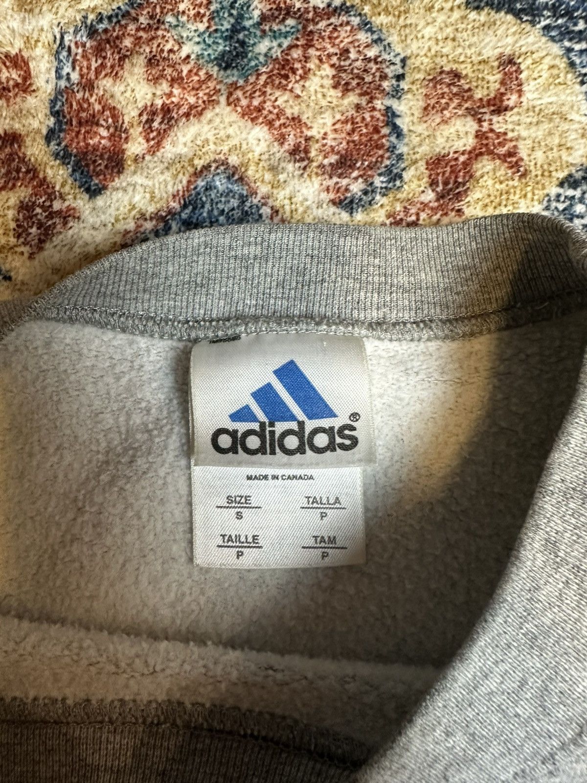 Adidas Vintage Adidas Logo Crewneck Small Size US S / EU 44-46 / 1 - 3 Thumbnail