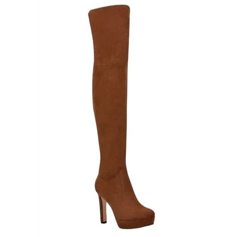 Nine West NINE WEST / Gotcha-2 / Brown / Suede / Platform / Knee-High Size US 9 / IT 39 - 1 Thumbnail