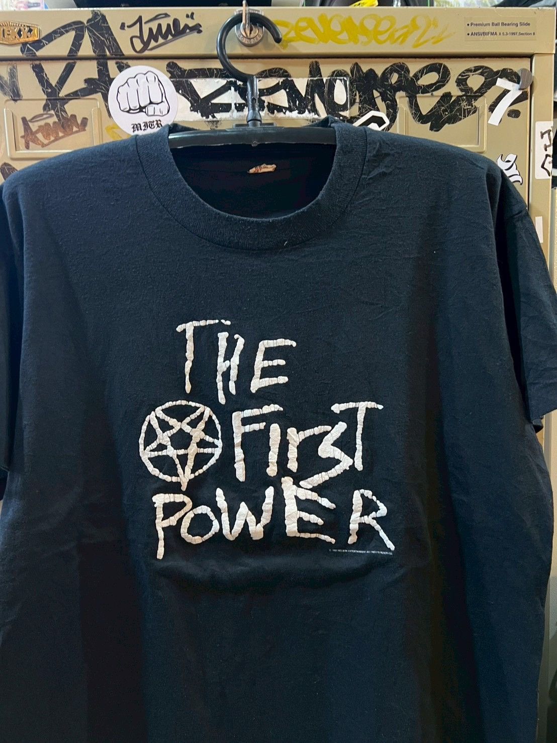 Band Tees The First Power T shirt vintage 1990’s Size US XL / EU 56 / 4 - 2 Thumbnail