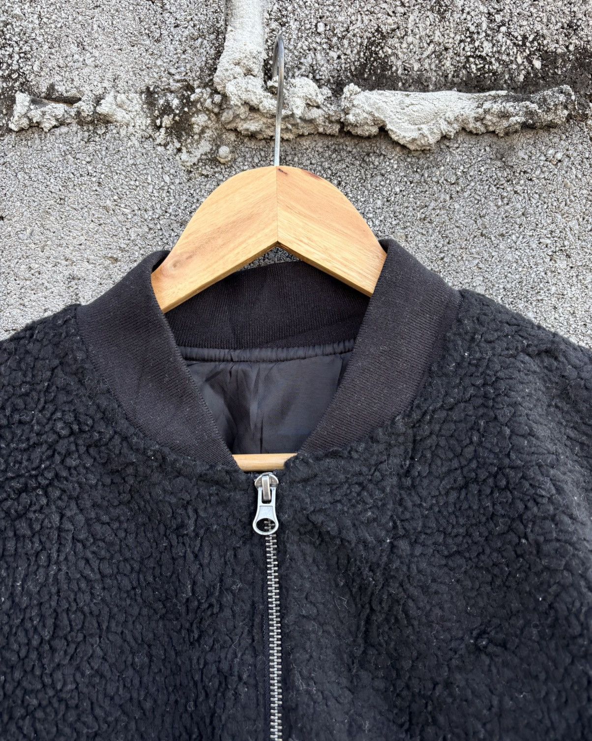 Alpha Industries Black Alpha Industries Fleece Cropped Zip Jacket Size US M / EU 48-50 / 2 - 4 Thumbnail