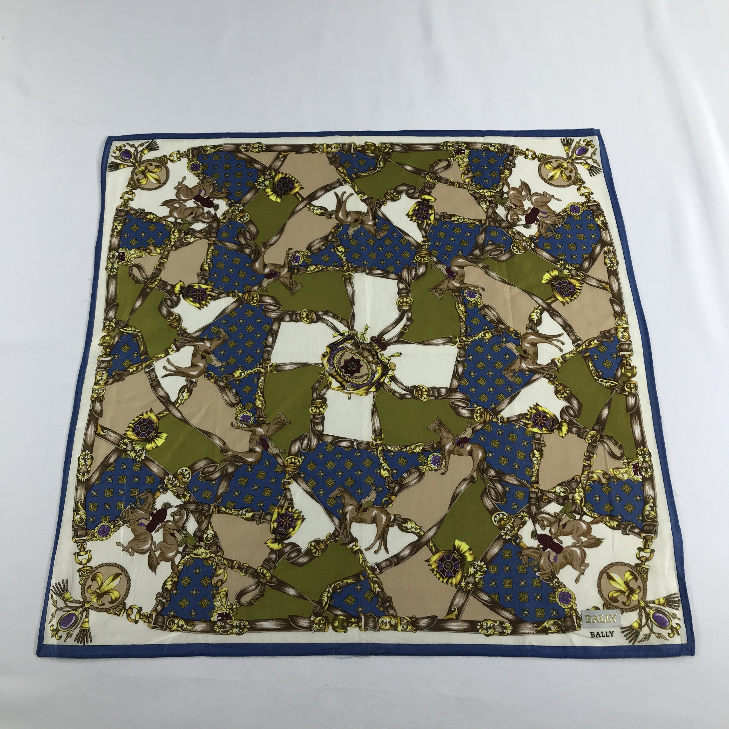 Bally Bally Handkerchief Neckerchief Bandana H832 Size ONE SIZE - 2 Thumbnail