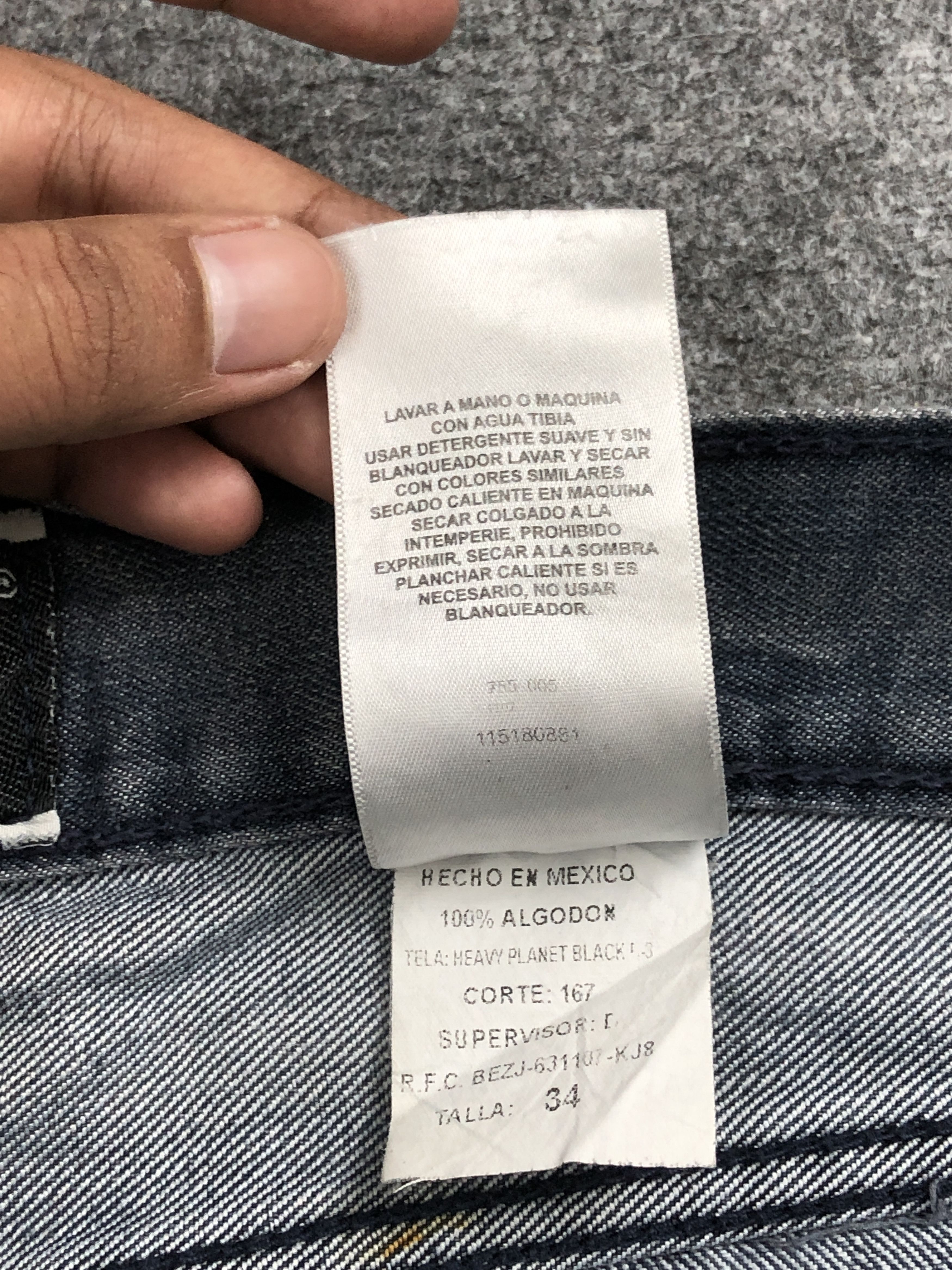 Levi's Vintage Levis 511 Skinny Distressed Jeans DP2532 Size US 33 - 8 Thumbnail