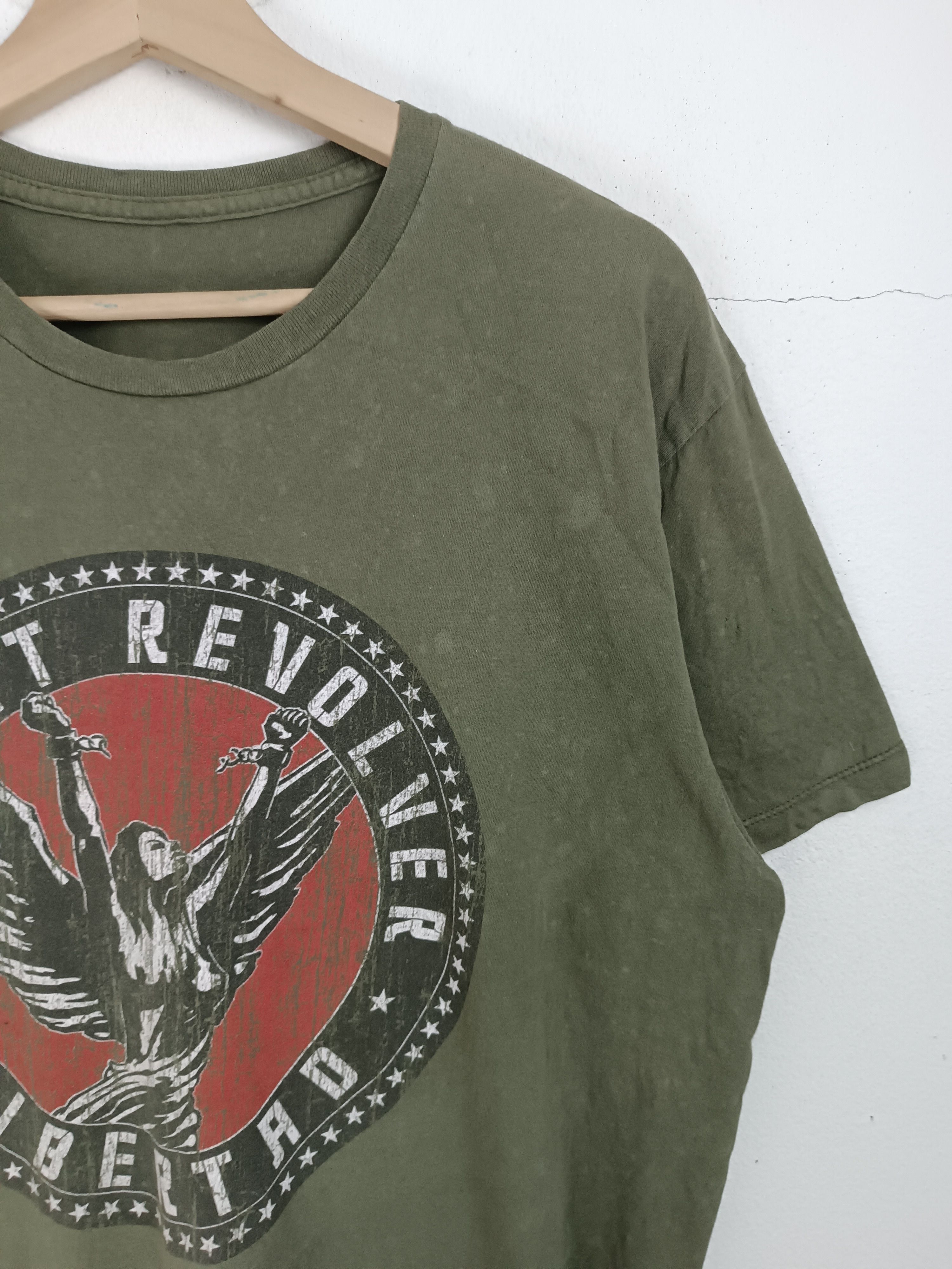Band Tees THRASH FADED VINTAGE '08 VELVET REVOLVER TOUR TEE Size US L / EU 52-54 / 3 - 5 Thumbnail