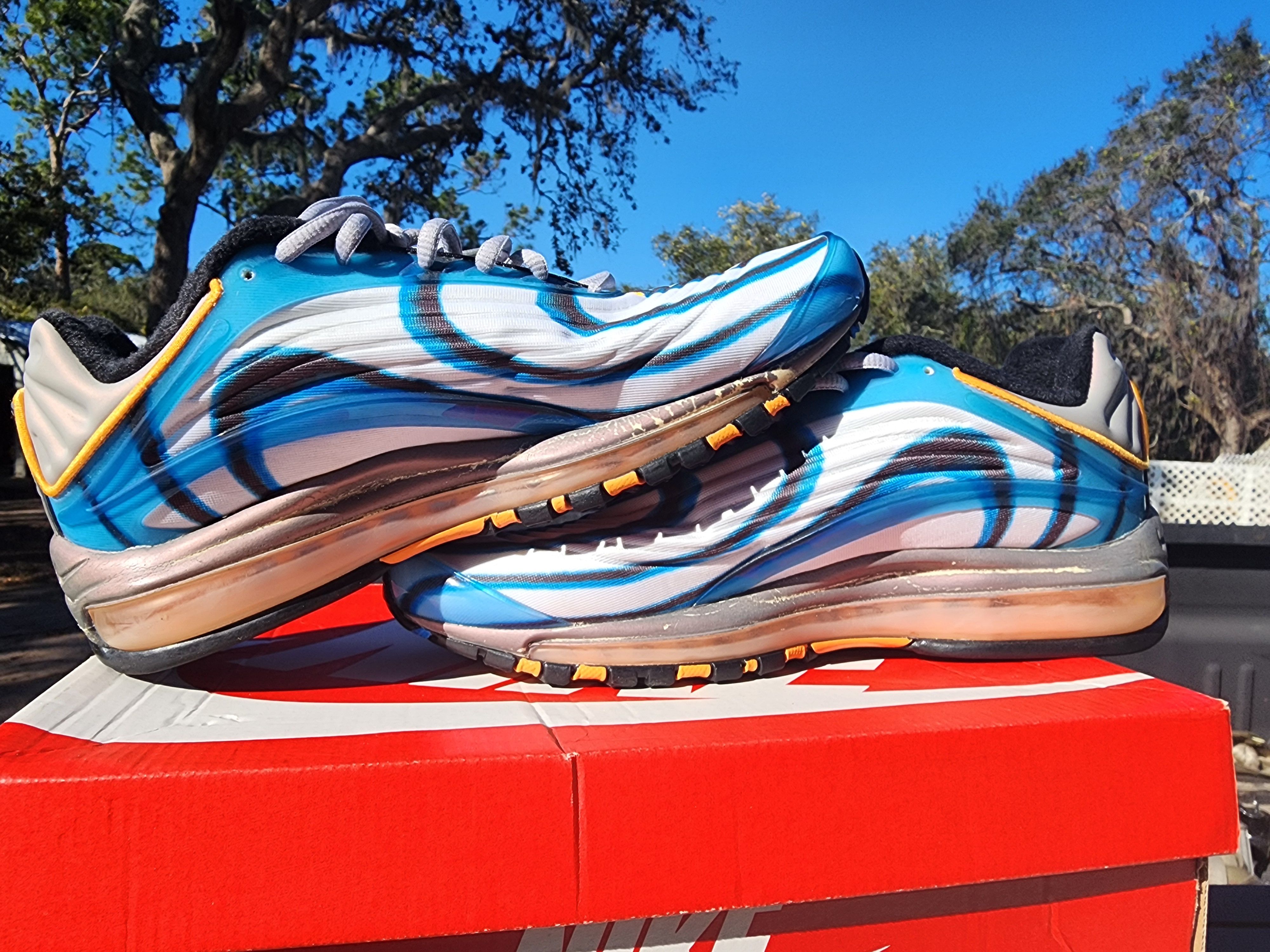 Nike Air Max Deluxe Sneakers photo blue Size 9.5 Size US 9.5 / EU 42-43 - 3 Thumbnail