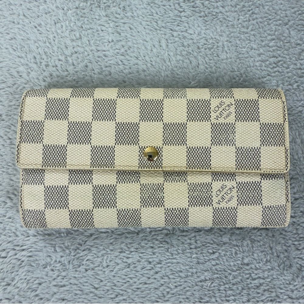 Louis Vuitton Louis Vuitton Authentic Sarah Portefeuille Long Wallet Dami Size ONE SIZE - 5 Thumbnail
