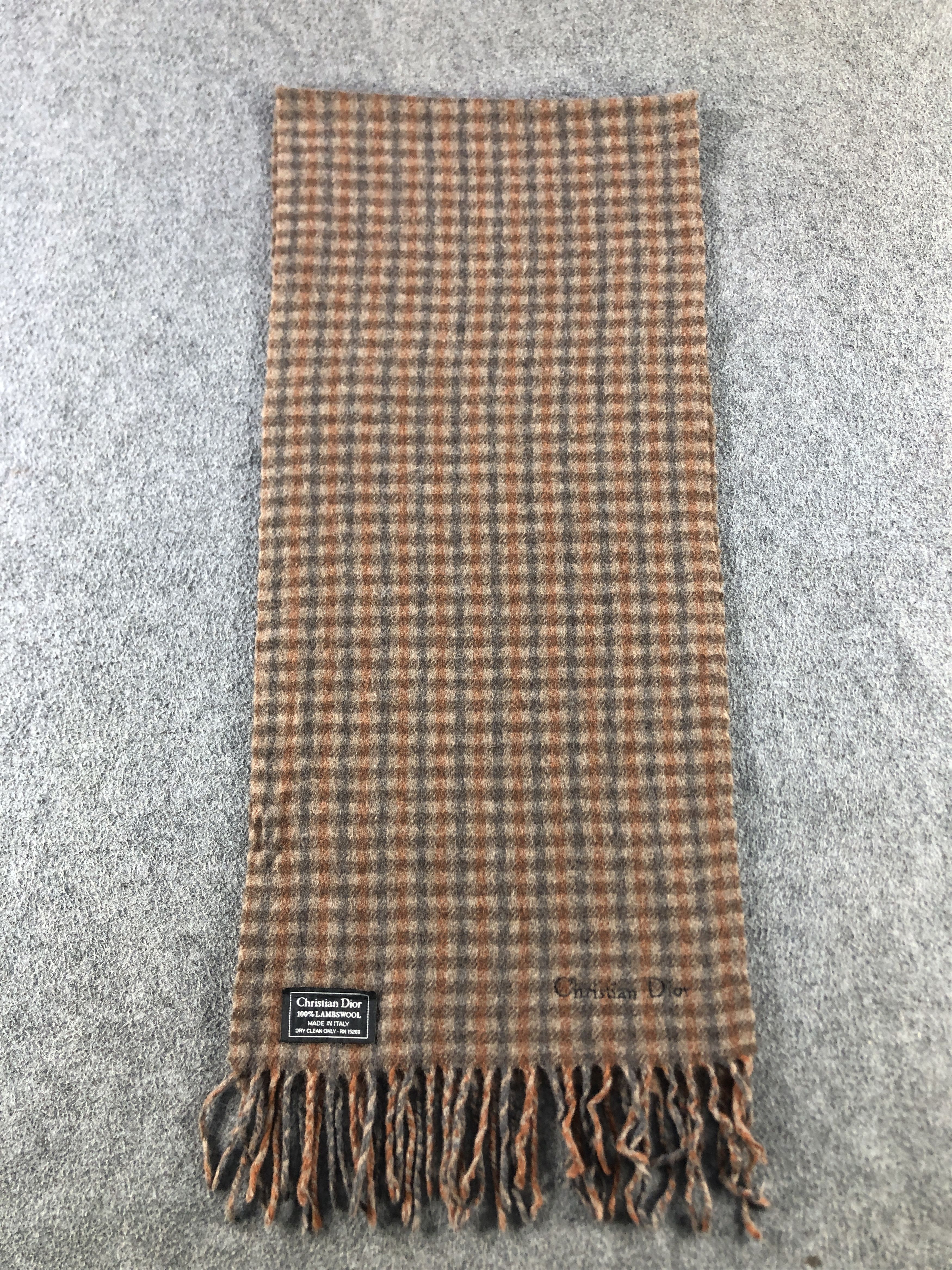 Vintage Christian Dior Scarf / Muffler / Neckwear P906 Size ONE SIZE - 2 Thumbnail