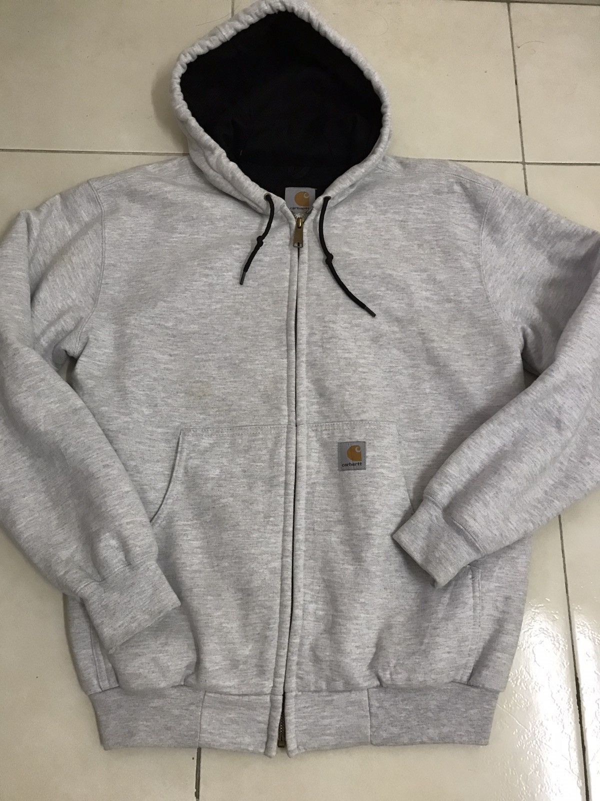 Carhartt × Vintage RARE Vintage Carhartt Zip Up Hoodie Made in USA Size US S / EU 44-46 / 1 - 2 Thumbnail