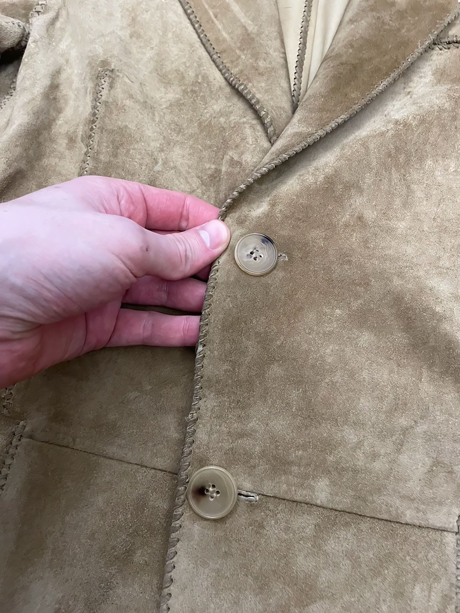 Gucci F/W 2002 RUNWAY SUEDE LEATHER BLAZER JACKET BY TOM FORD Size US M / EU 48-50 / 2 - 7 Thumbnail