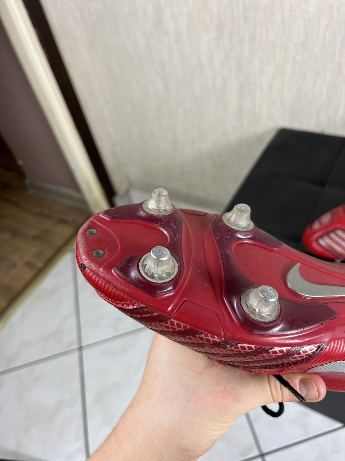 Nike × Vintage Vintage Nike total 90 shoes soccer boots cleats Size US 7 / EU 40 - 12 Thumbnail