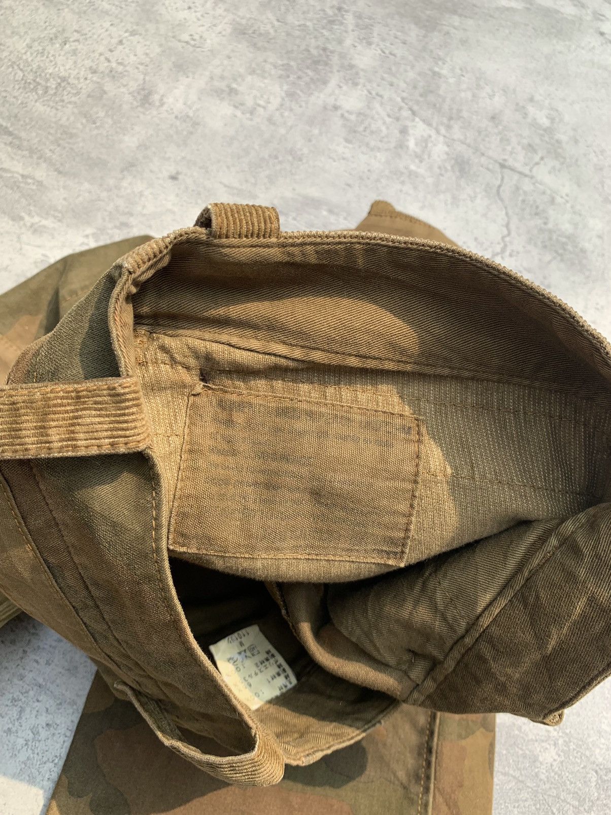 Japanese Brand Corduroy flared patcwork pants Size US 29 - 5 Thumbnail