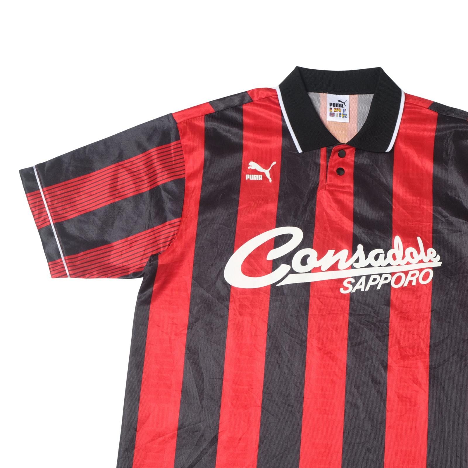 Puma 1996 Consodale Sapporo Cup Home Shirt Puma J-League (L/XL) Size US L / EU 52-54 / 3 - 3 Thumbnail