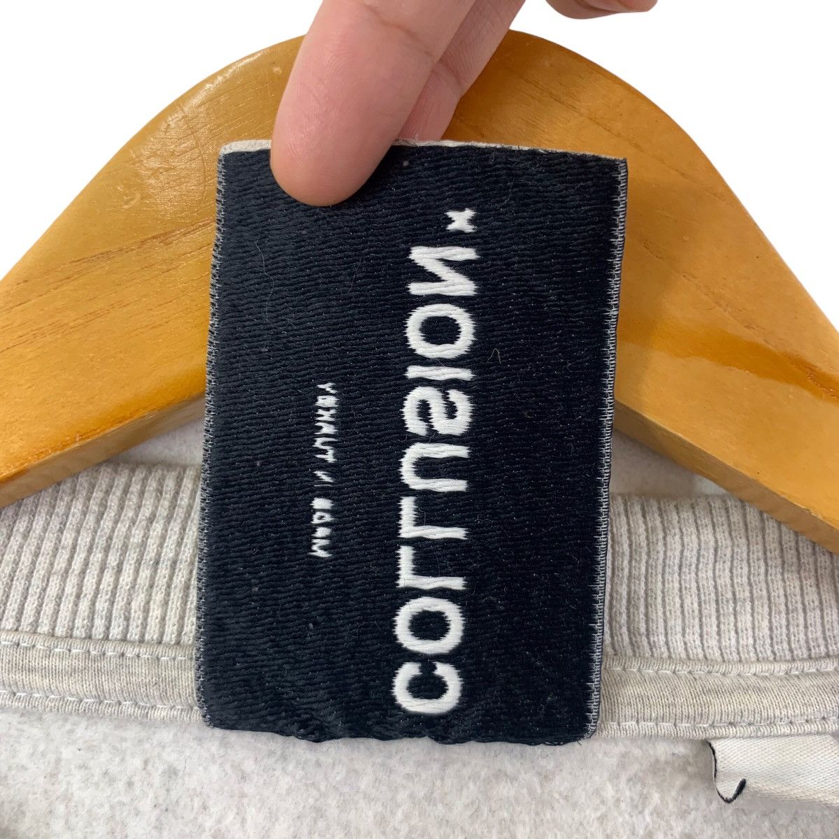 Vintage ASOS COLLUSION 2018 Logo Print Grey Sweatshirt Size US S / EU 44-46 / 1 - 7 Thumbnail