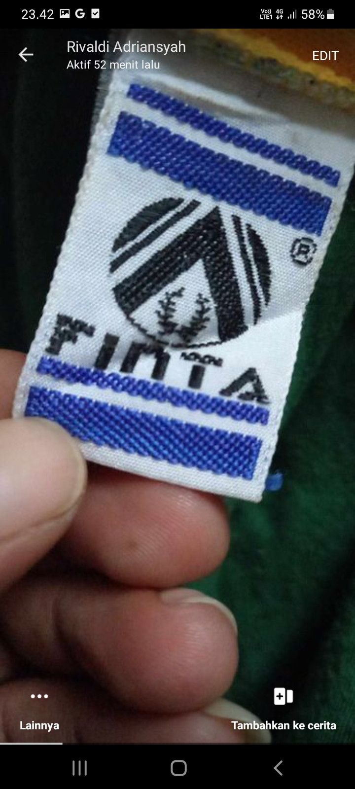 Vintage Vintage 80s brazillian soccer jersey Size US L / EU 52-54 / 3 - 2 Thumbnail