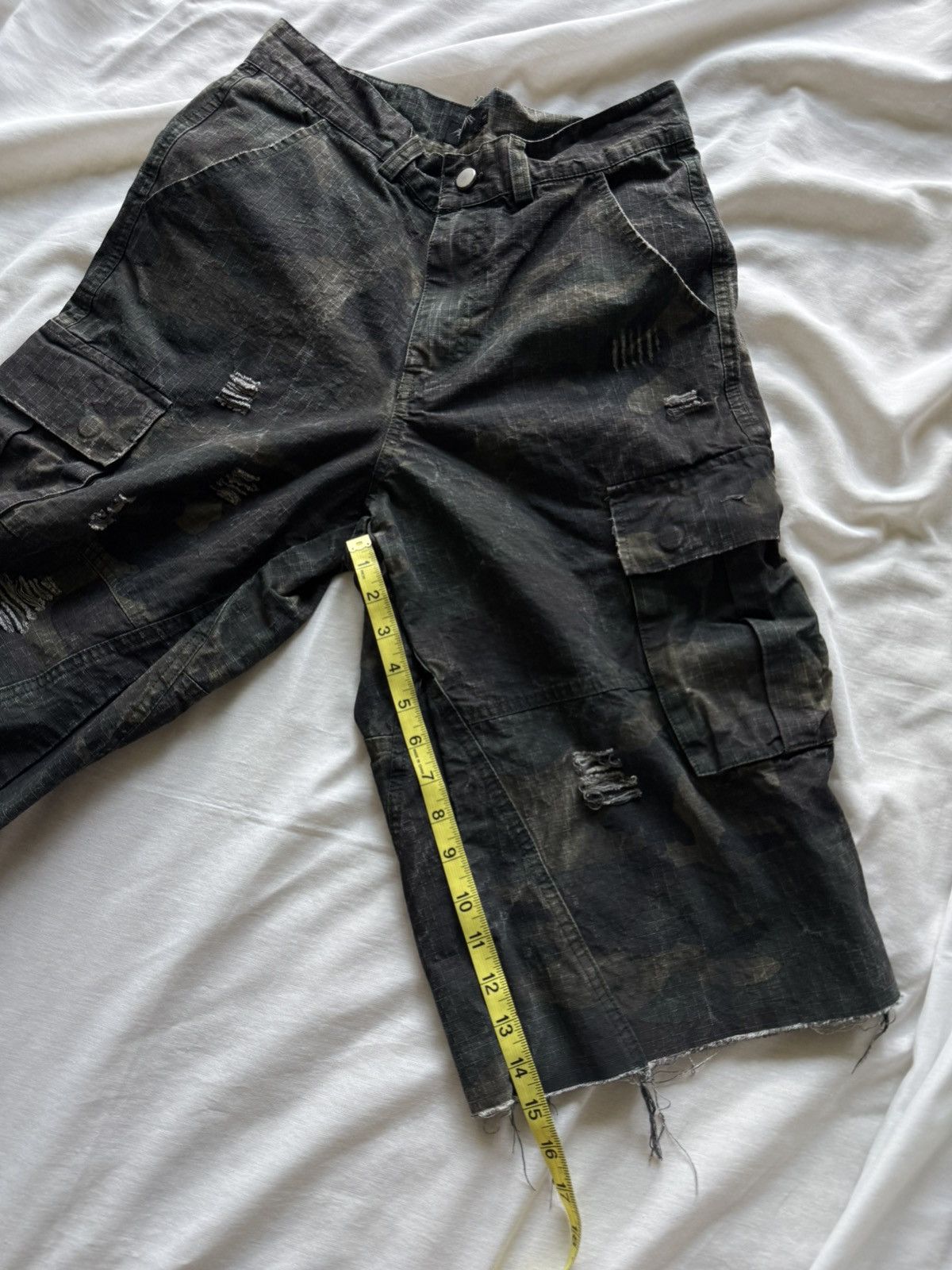 Other Persona Clothing Y2K Eden Camo Shorts Size US 29 - 3 Thumbnail