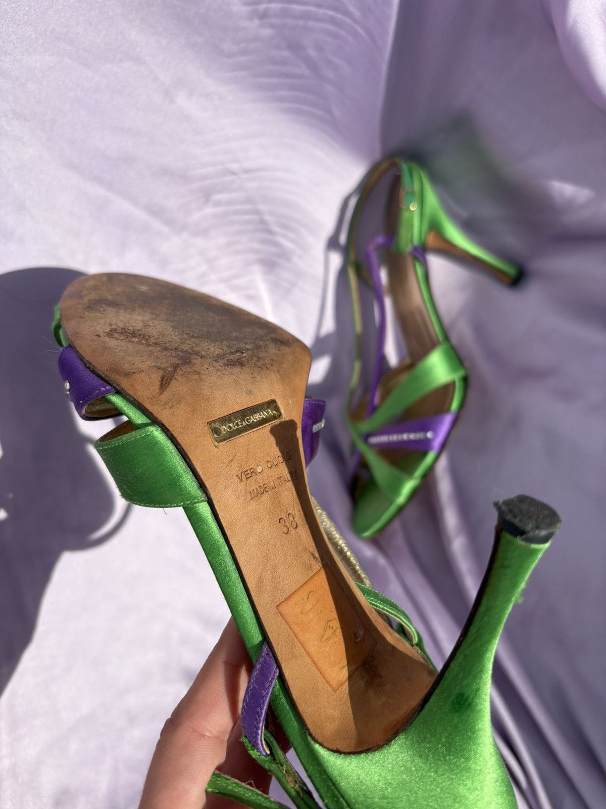 Dolce & Gabbana Dolce Gabbana heels Size US 8 / IT 38 - 22 Thumbnail