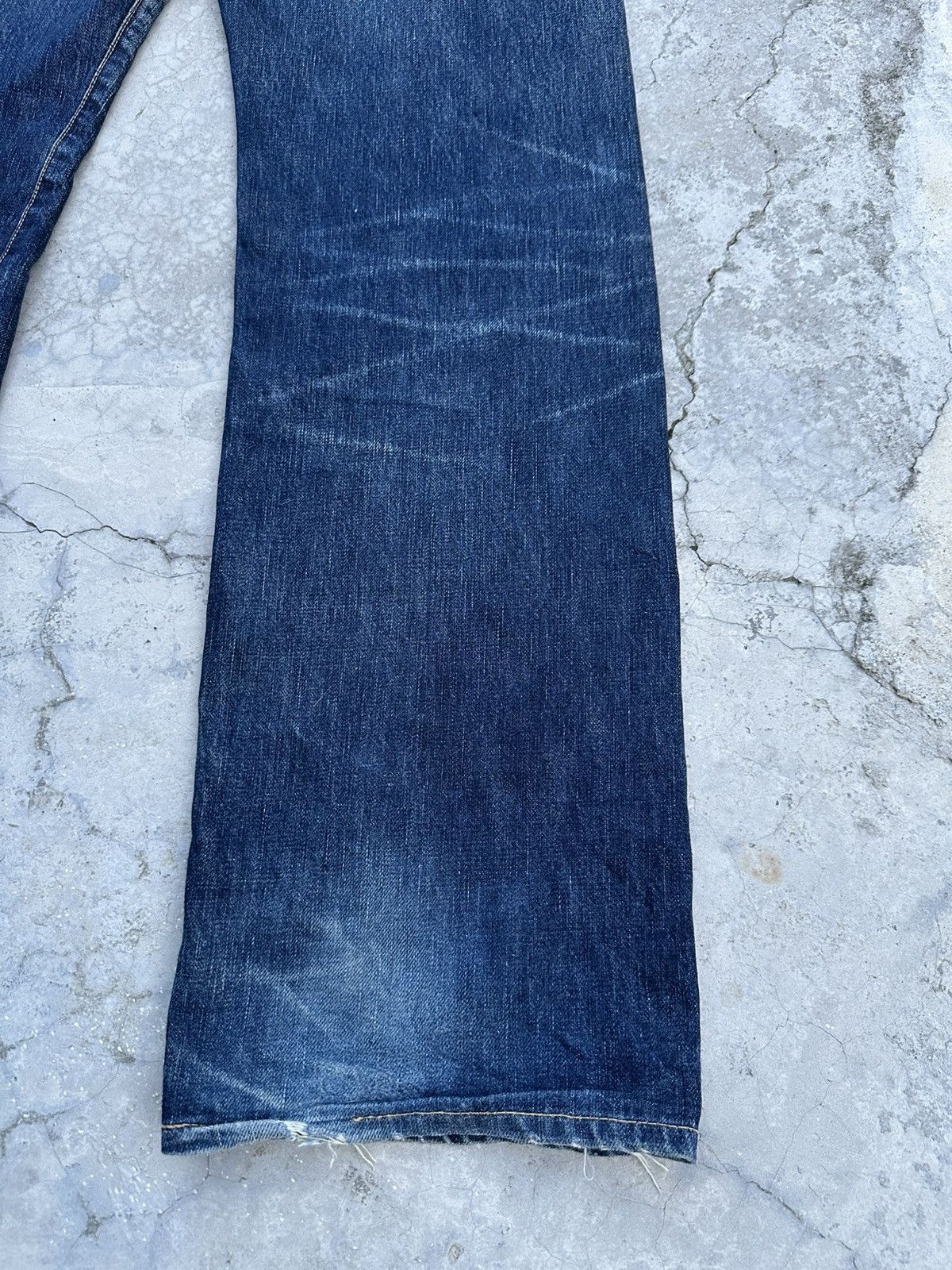 45rpm R by 45Rpm Indigo Blue Selvedge Denim Jeans Size US 31 - 11 Thumbnail