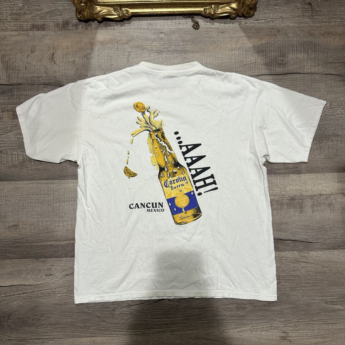 Vintage Mens vintage corona tee Size US XL / EU 56 / 4 - 1 Thumbnail
