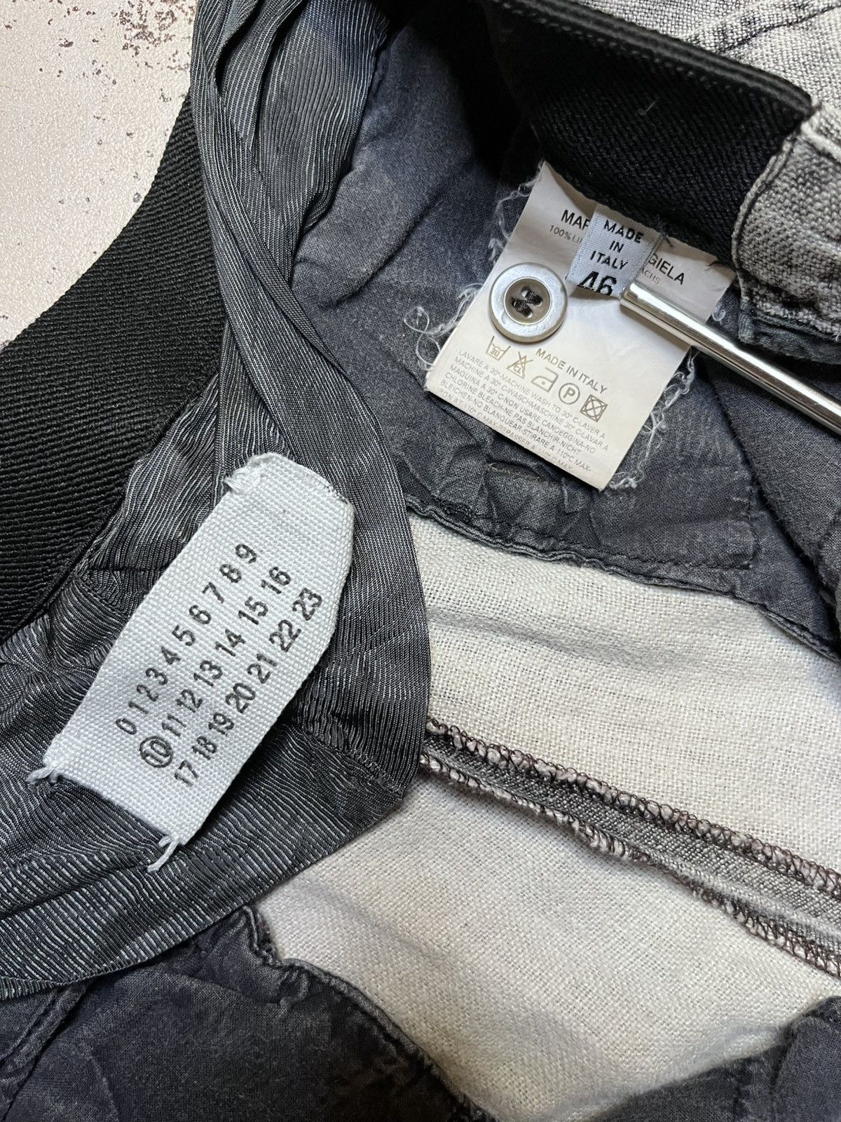 Maison Margiela SS03 Maison Margiela Faded linen pants Line 10 Rare Archive Size US 30 / EU 46 - 18 Thumbnail