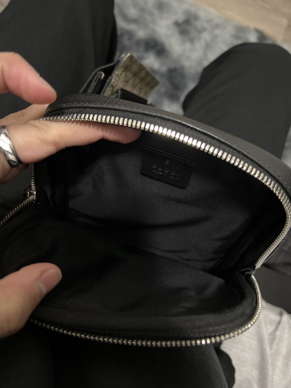 Gucci Gucci Supreme GG Monogram Web Belt Bag Size ONE SIZE - 3 Thumbnail