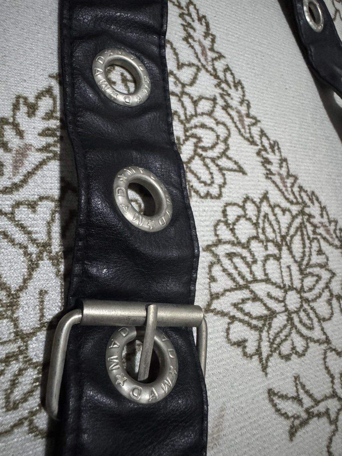 If Six Was Nine × Japanese Brand × Seditionaries GRAILED! Mad Punks Skulls Stud Small Adjustable Bag Size ONE SIZE - 6 Thumbnail