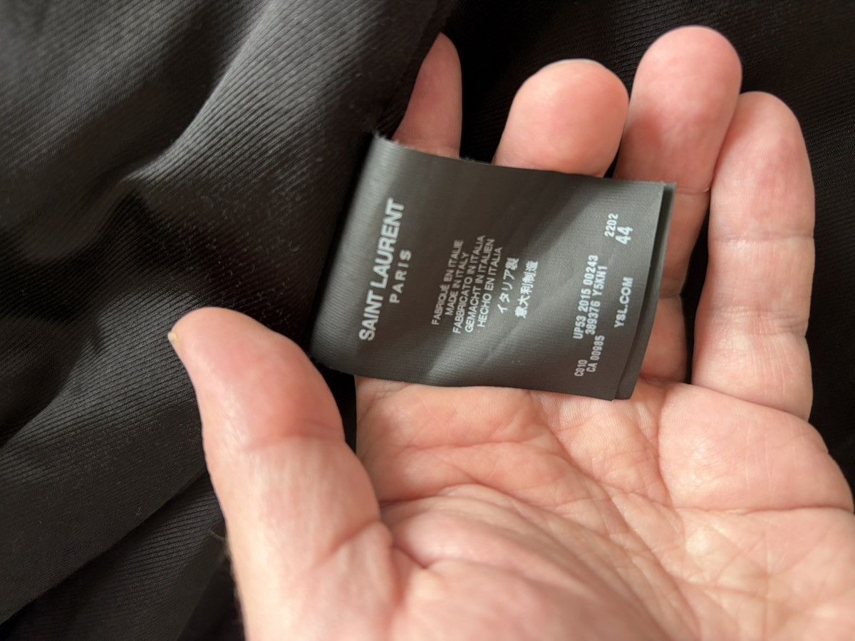 Saint Laurent Paris SS16 Western Flight Teddy Jacket - 44 Size US S / EU 44-46 / 1 - 12 Thumbnail