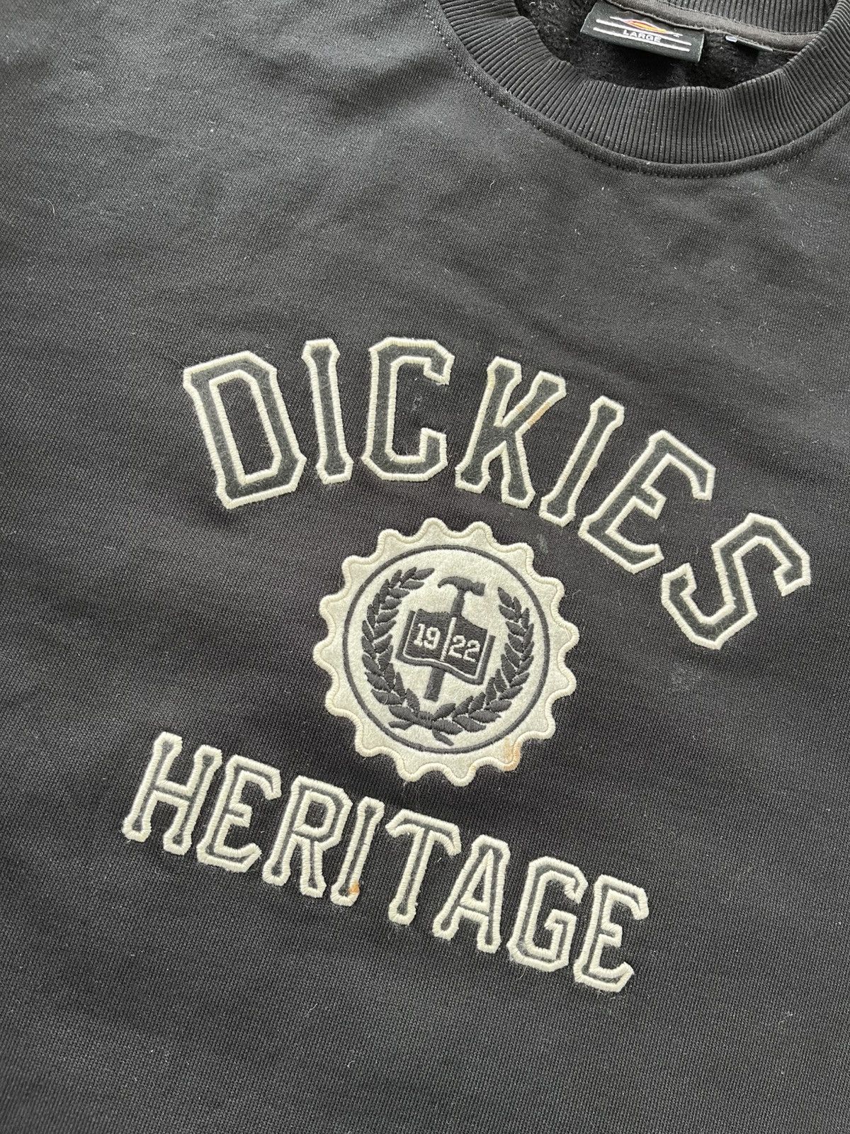 Dickies Vintage Dickies Black Sweatshirt Big logo Sk8 Basic Size US L / EU 52-54 / 3 - 12 Thumbnail