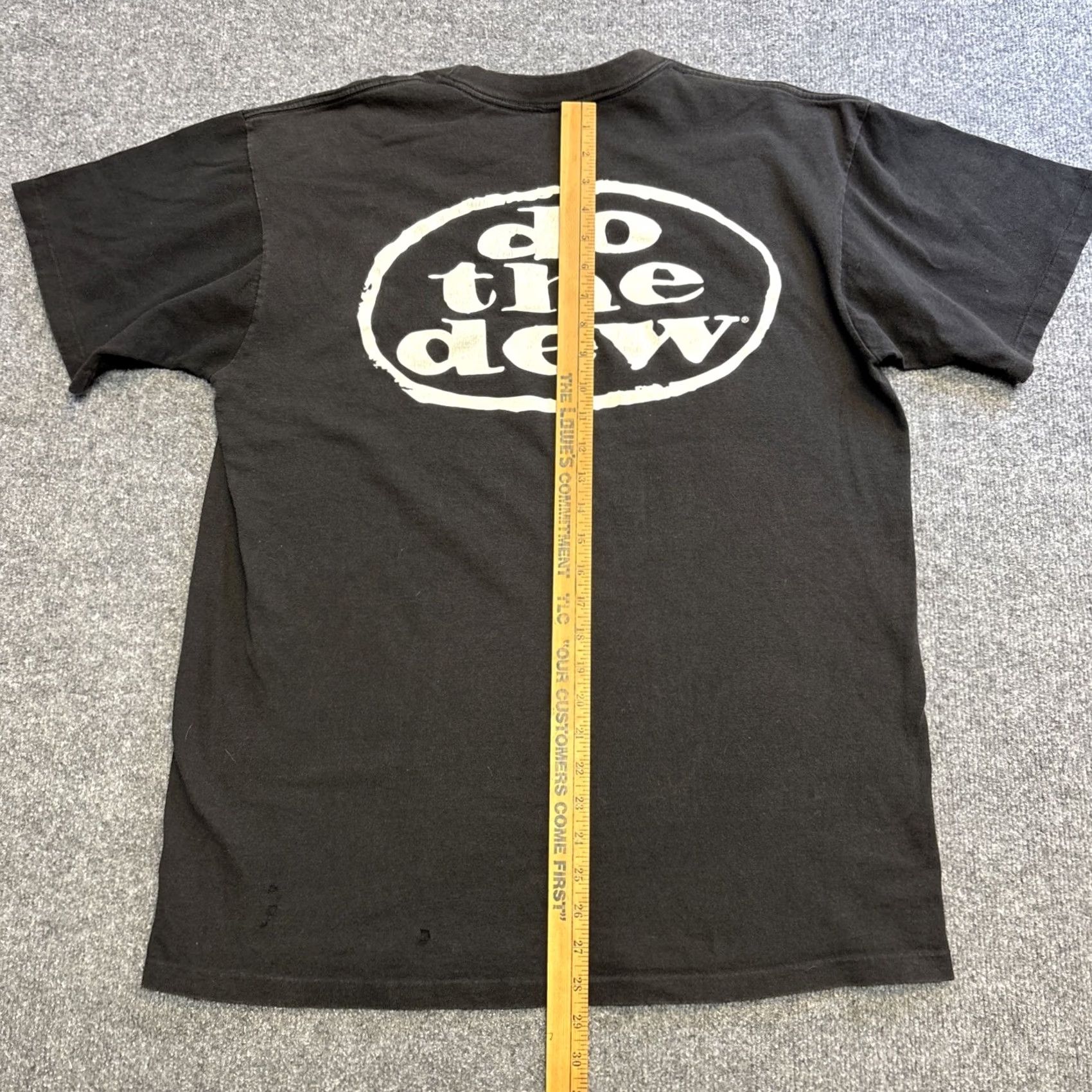 Vintage VINTAGE Mountain Dew Shirt T-Shirt 90s Do the Dew Short Sleeve Black XL Unisex Adults Mens Womens Size US XL / EU 56 / 4 - 7 Thumbnail
