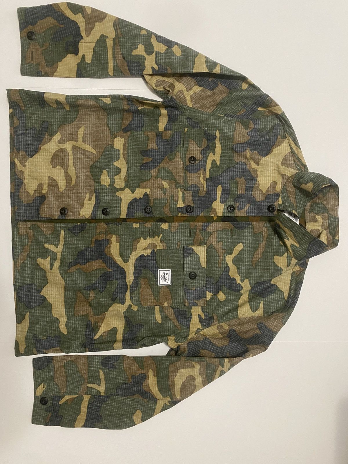 Herschel Supply Co. Herschel Supply Co Camouflage Shirt Size US L / EU 52-54 / 3 - 1 Thumbnail