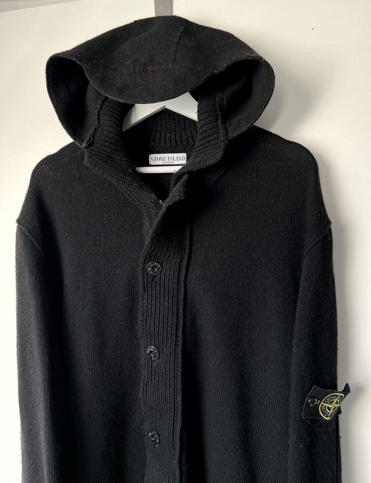 Stone Island × Vintage Stone Island Vintage Wool Zip Sweater Size US XXL / EU 58 / 5 - 2 Thumbnail