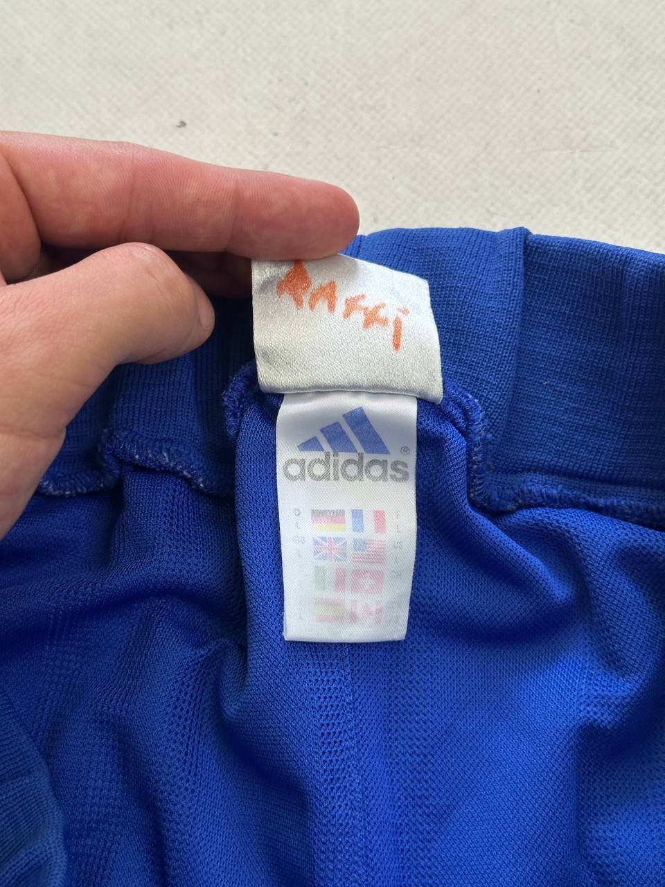 Adidas Vintage Adidas 3-Stripes Athletic Shorts Men’s Large Blue Size US 34 / EU 50 - 7 Thumbnail