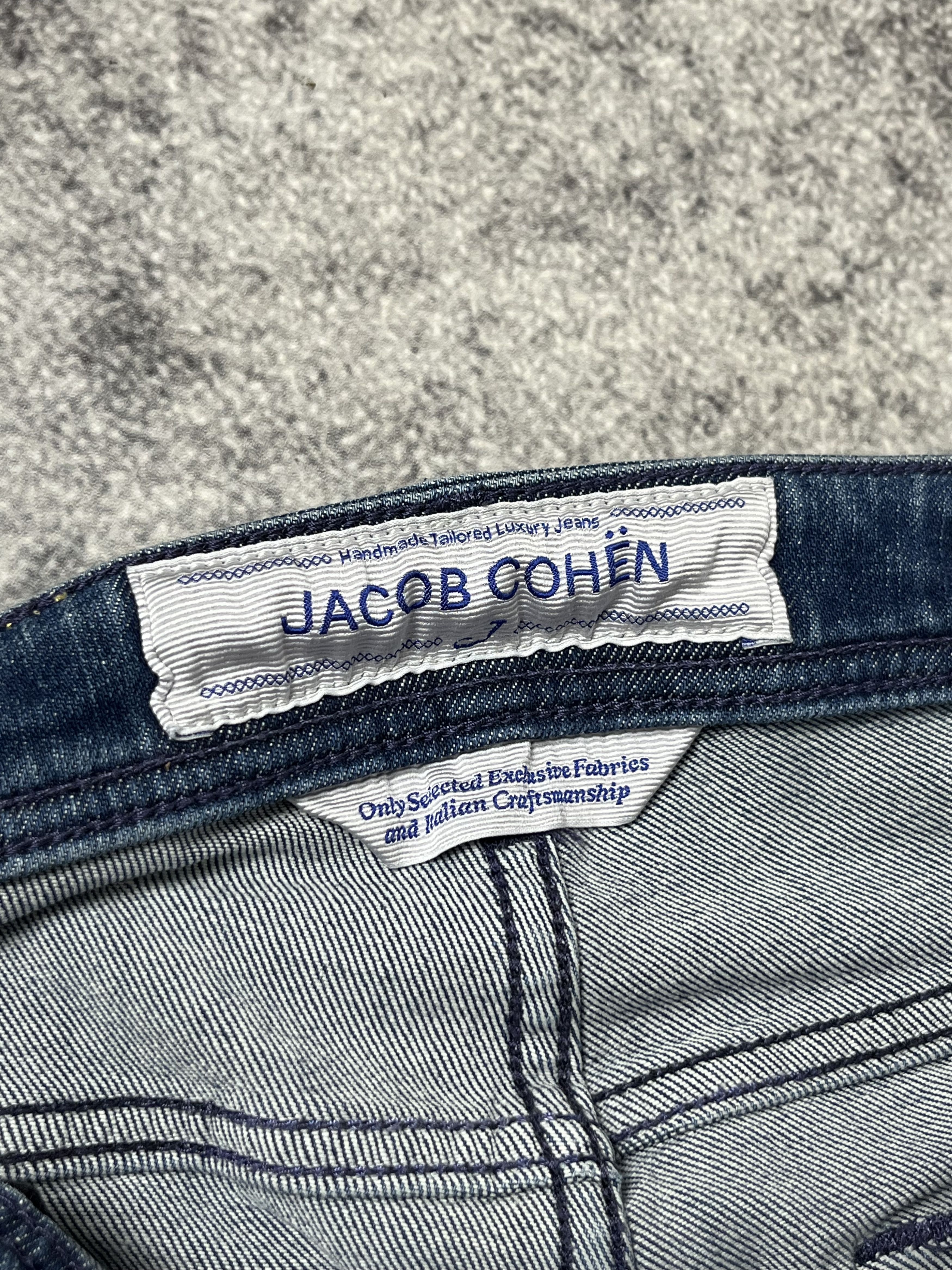 Jacob Cohen 🔥Jacob Cohen Style 688 Premium Denim Jeans Straight Fit Size US 33 - 11 Thumbnail