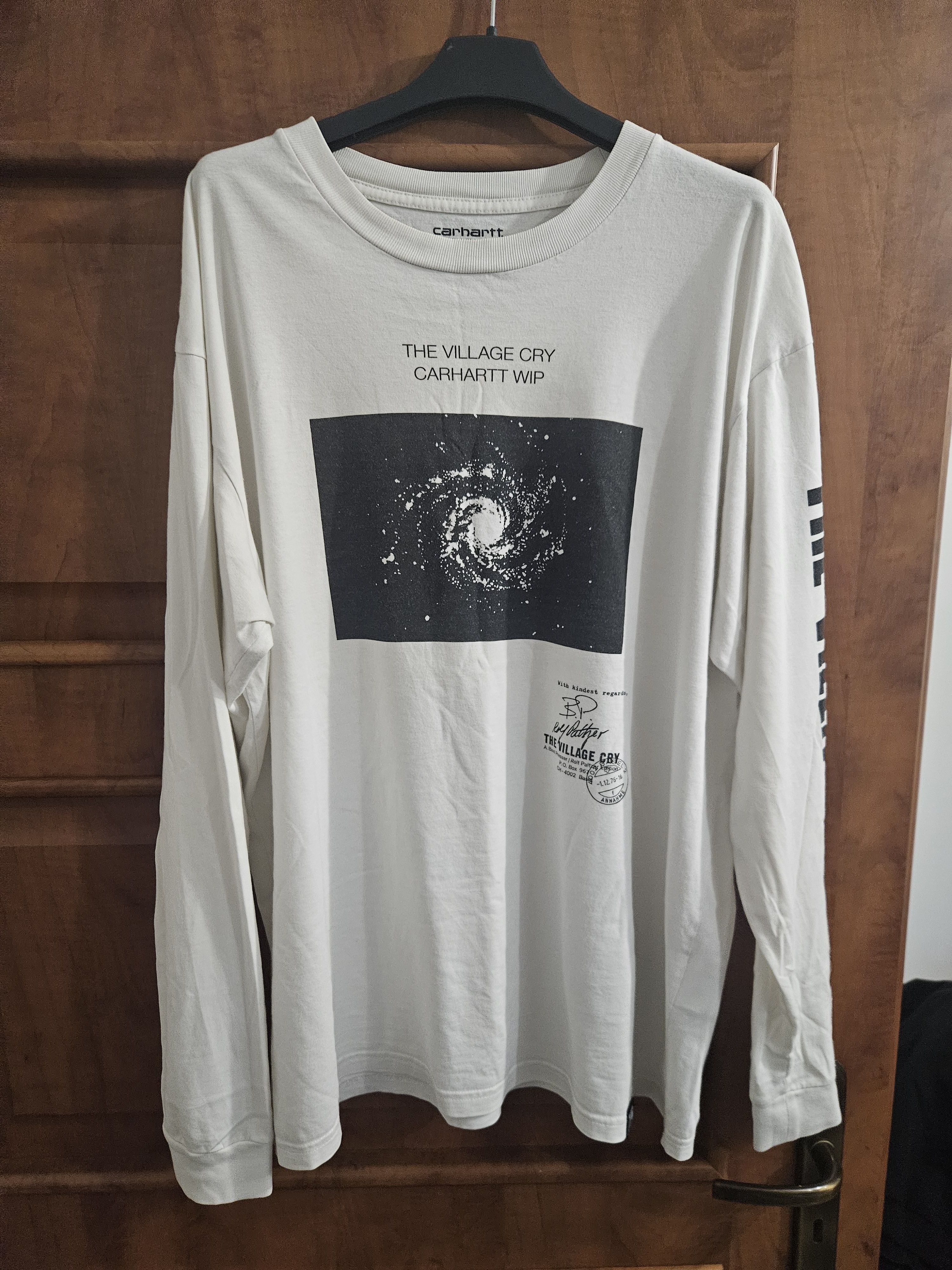 Carhartt × Carhartt Wip Rare Carhartt The Village Cry Longsleeve M White Size US M / EU 48-50 / 2 - 2 Thumbnail