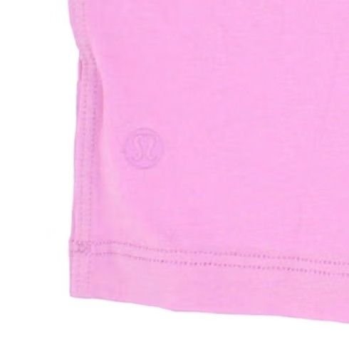 Lululemon Lululemon Short Sleeve Cropped Shirt Womens Plus Size 20 Purple Athletic Stretch Breathable 20 Size 3XL / US 20-22 - 3 Thumbnail
