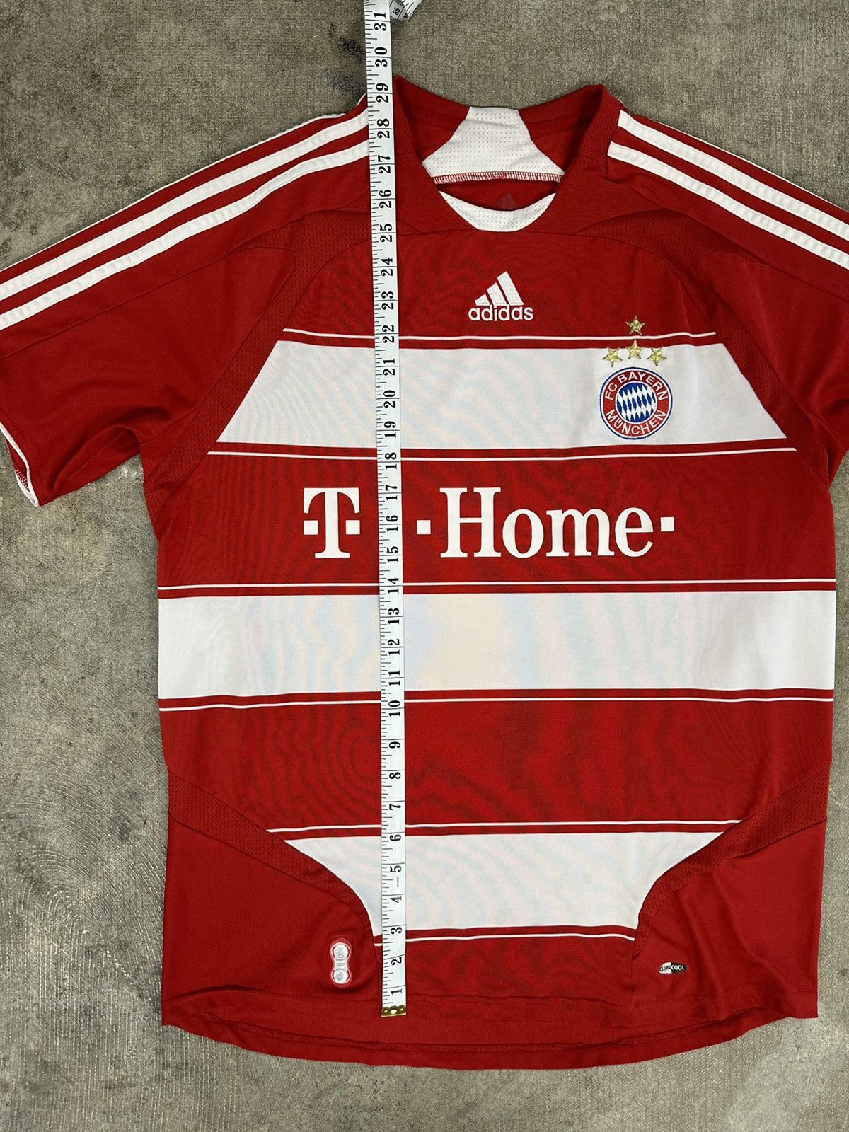 Vintage Adidas 08-09 FC Bayern Munchen Soccer Jersey Kit Home Size US L / EU 52-54 / 3 - 14 Thumbnail