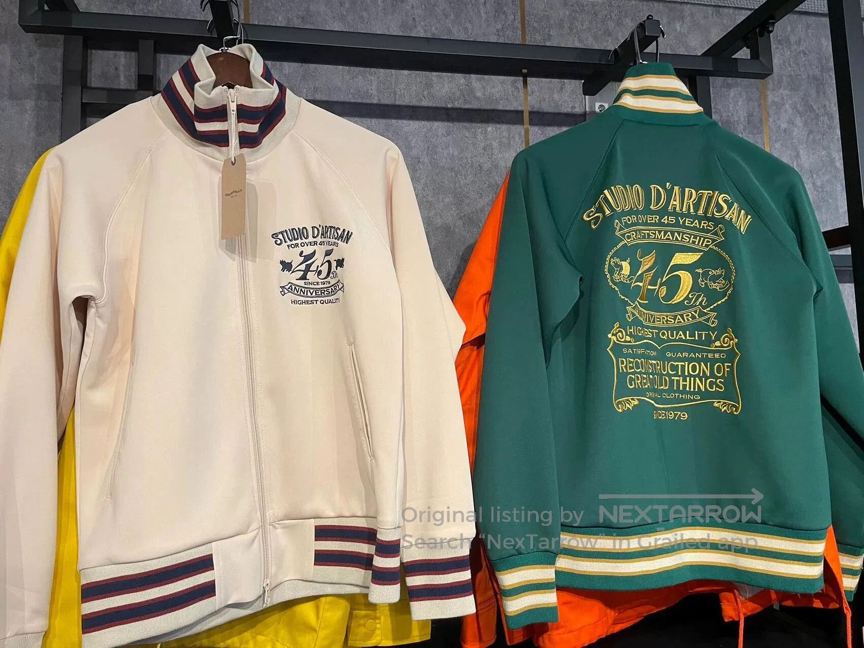 Japanese Brand Little Pig Green Jacket with Tag. Size L / US 10 / IT 46 - 1 Thumbnail