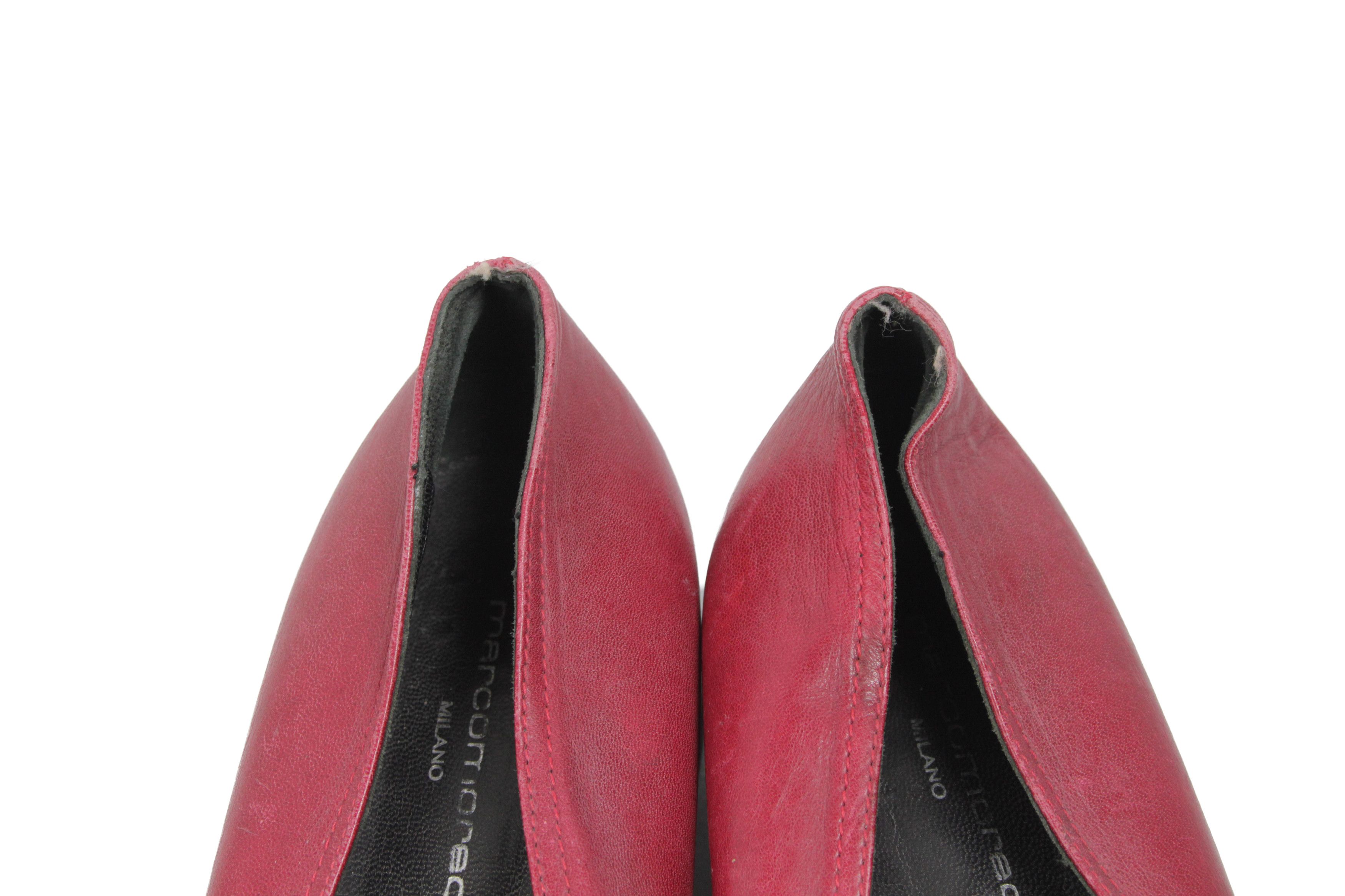Japanese Brand Marco Morea 00S Y2K Square Toe Flats Vintage Size US 11 / IT 41 - 13 Thumbnail