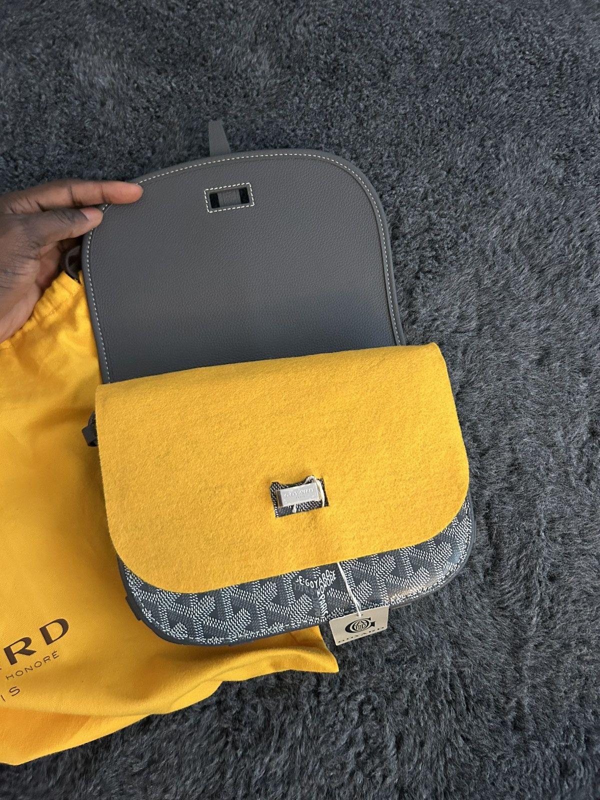 Goyard Goyard Belvedere Grey Messenger bag Size ONE SIZE - 6 Thumbnail