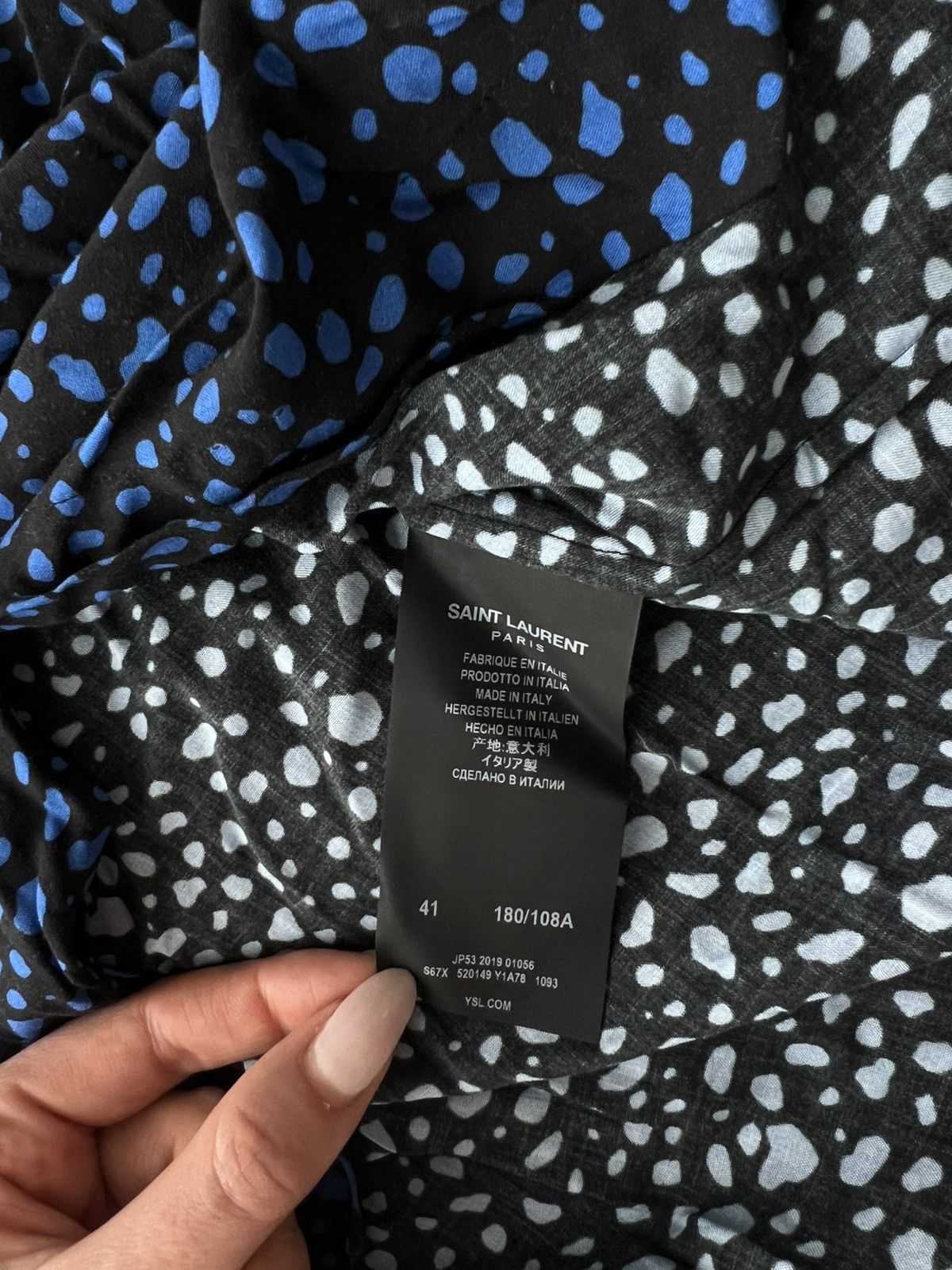 Saint Laurent Paris SAINT LAURENT SHIRT Size US L / EU 52-54 / 3 - 3 Thumbnail