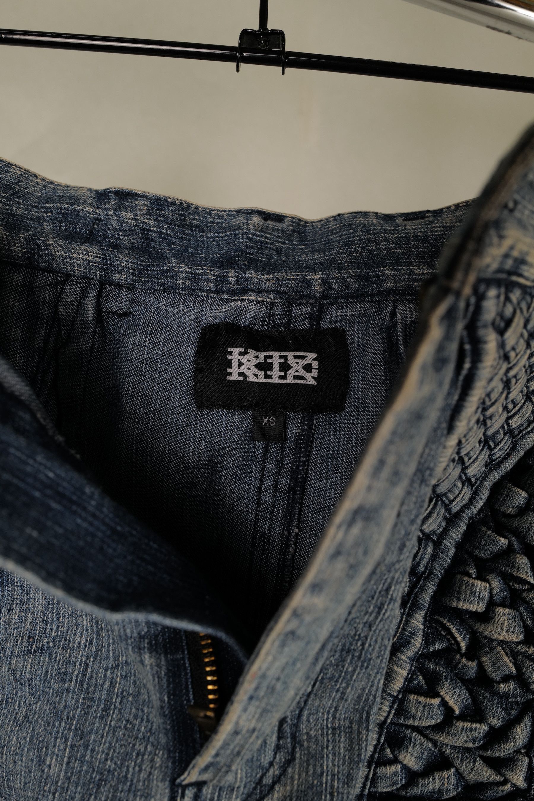 KTZ KTZ PLEATED DENIM SKIRT XS Size 27" / US 4 / IT 40 - 19 Thumbnail