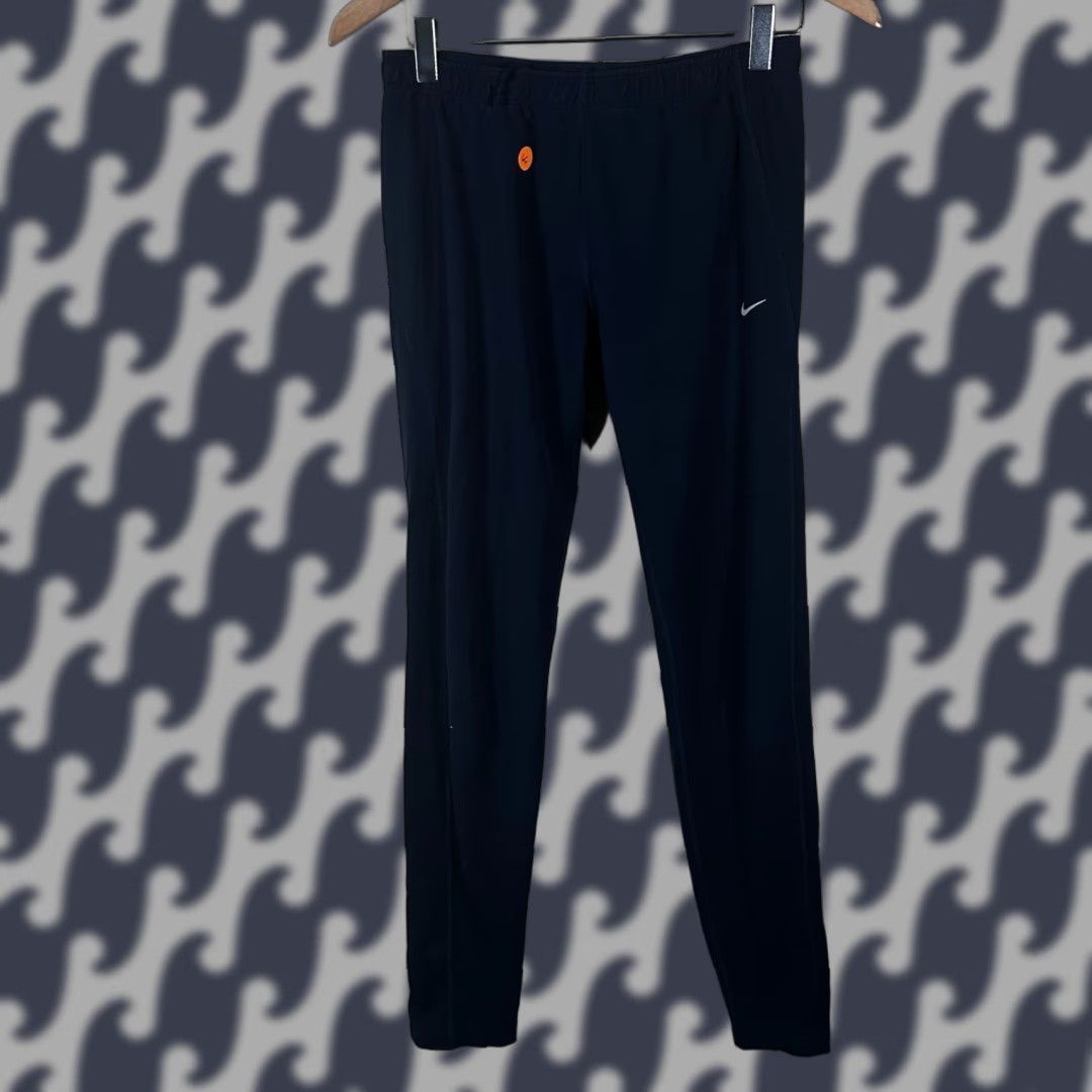 Nike VINTAGE? No — Nike Dri-Fit Mens XS Running Tights Black Compression Pants RN 56323 CA 05553 Size US 27 - 1 Thumbnail