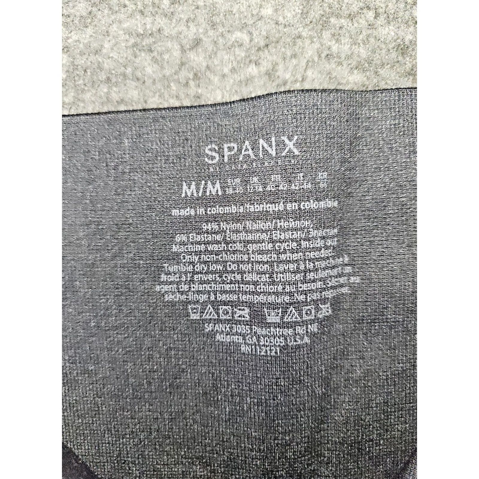 Spanx Spanx Leggings Women's Medium Black Camo High Rise Tummy Control Stretch Pants Size 32" / US 10 / IT 46 - 2 Thumbnail