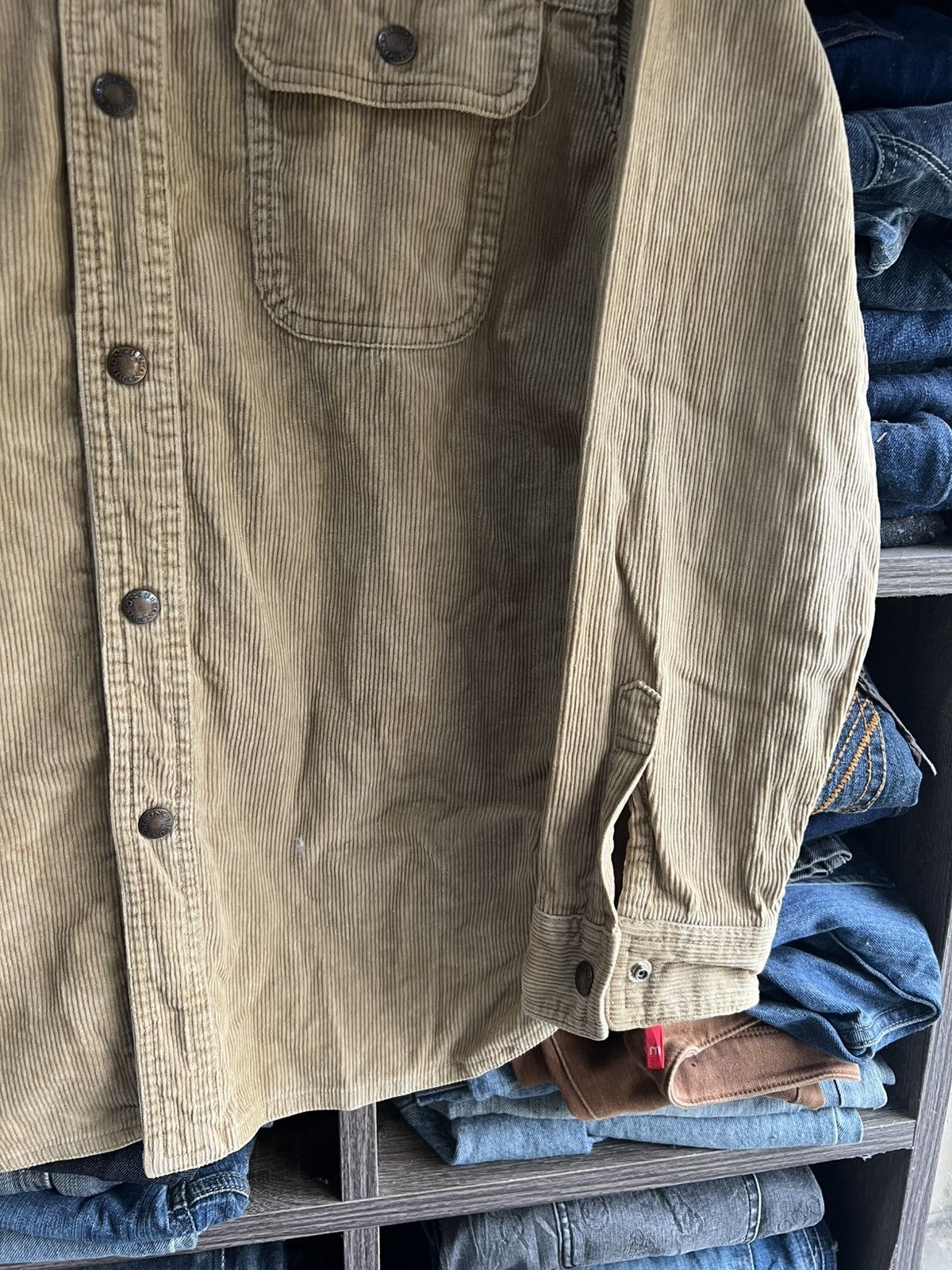 Japanese Brand 🔥Bison Corduroy Button Jacket Size US S / EU 44-46 / 1 - 7 Thumbnail