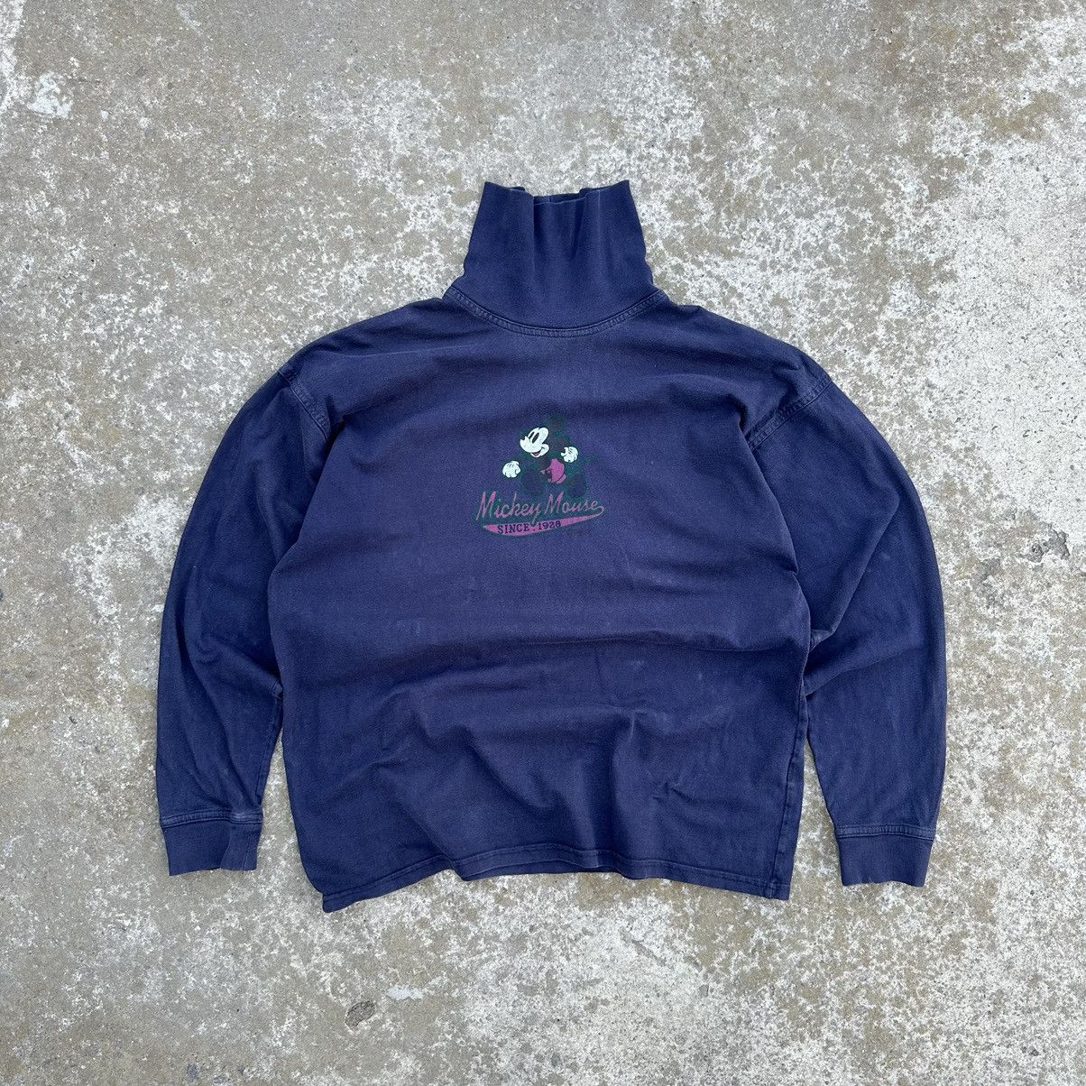 Mickey Mouse × Vintage Vintage Mickey Mouse Golf Light Sweater Long-sleeve Y2K 90s Size US L / EU 52-54 / 3 - 2 Thumbnail