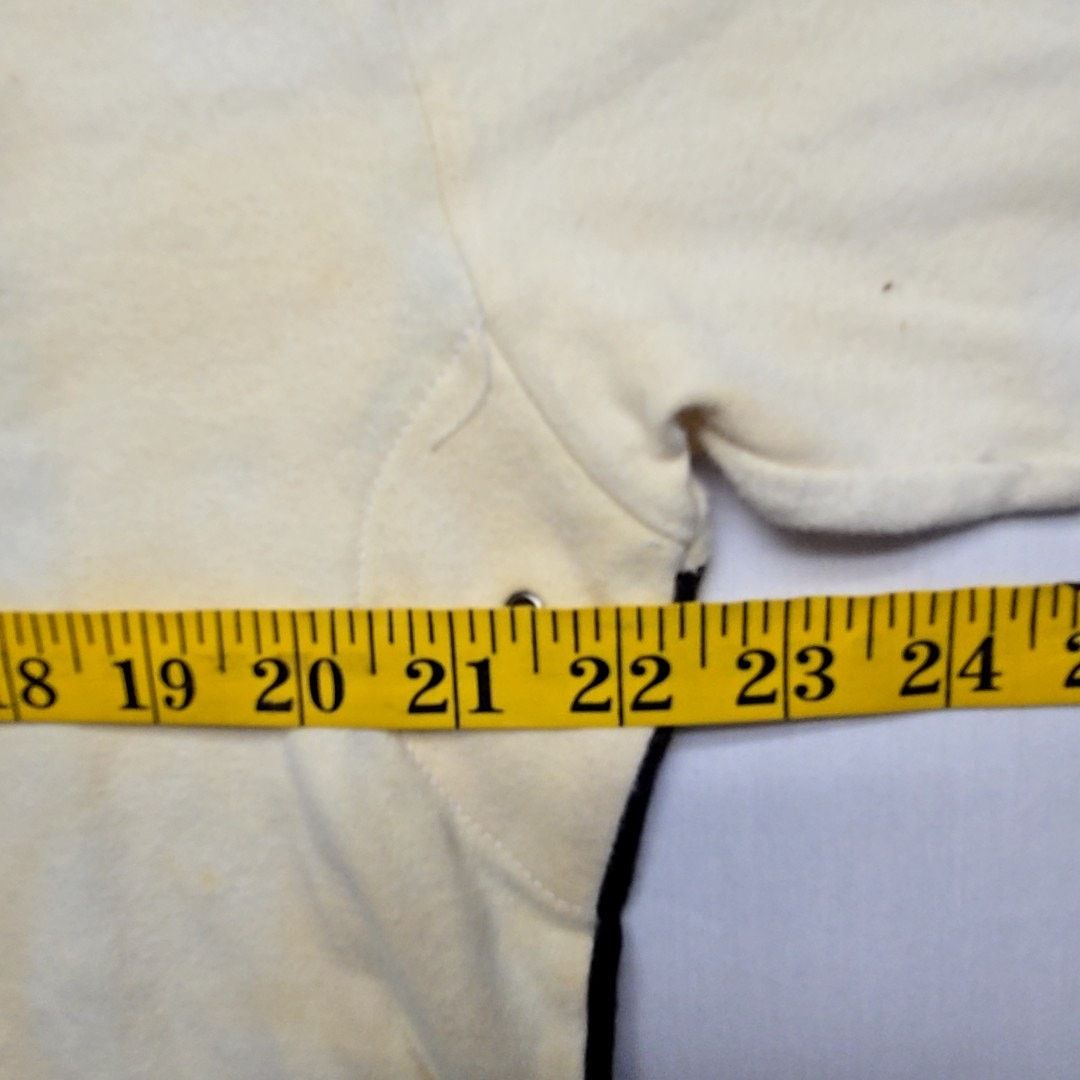 Vintage Vintage Polo Team Polo L Distressed Striped Beige Shirt Size US L / EU 52-54 / 3 - 9 Thumbnail
