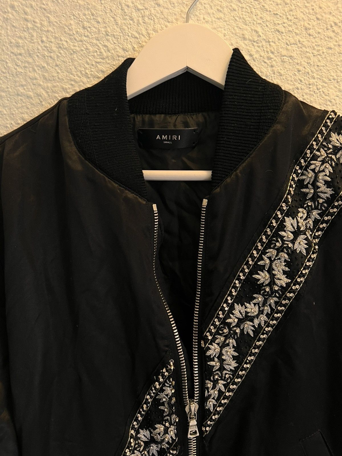 Amiri Amiri Satin Guitar Strap Bomber Size US S / EU 44-46 / 1 - 7 Thumbnail