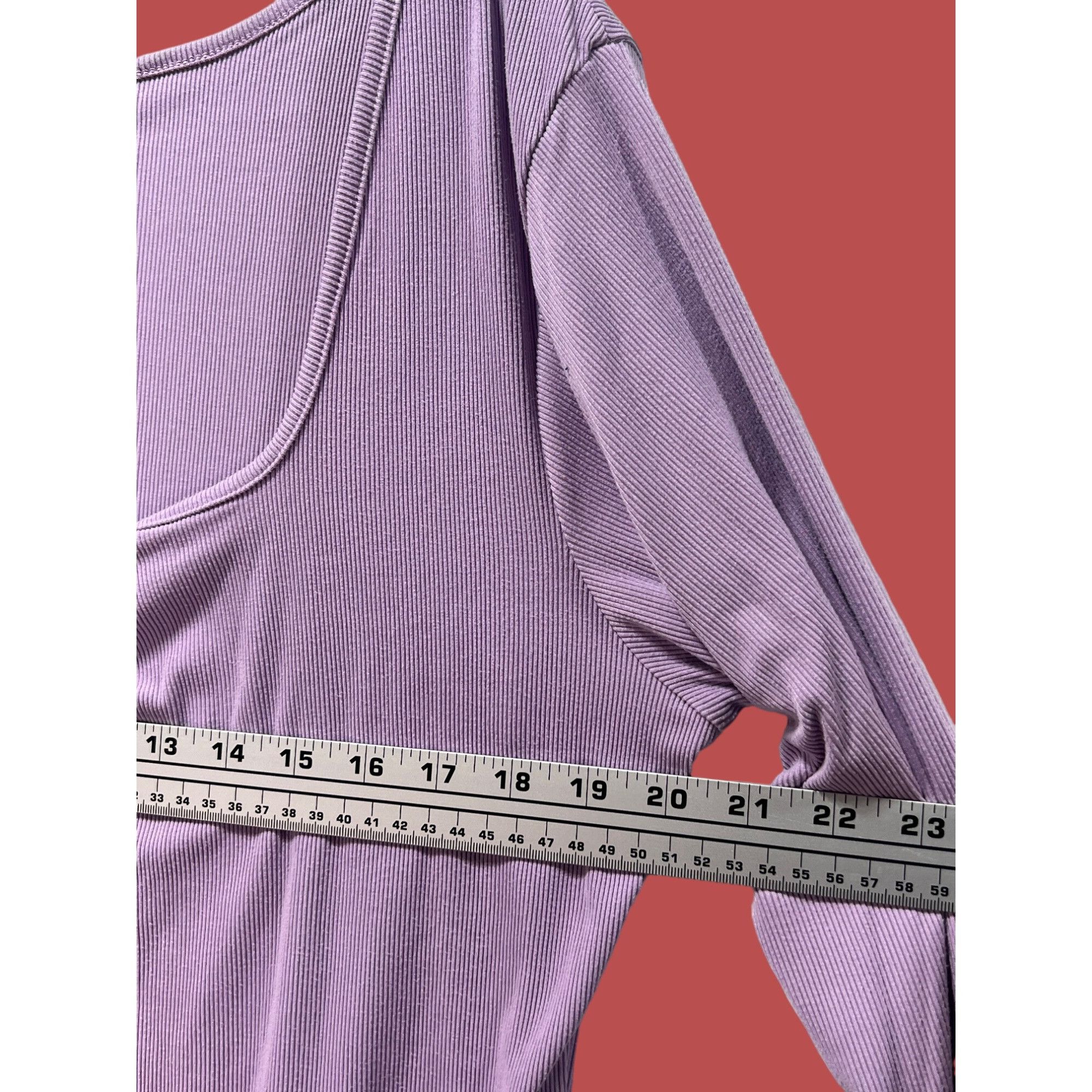 Other Rue + - Women's Sweetheart Neck Long Flare Sleeve Stretch Ca Size XXL / US 16-18 / IT 52-54 - 3 Thumbnail