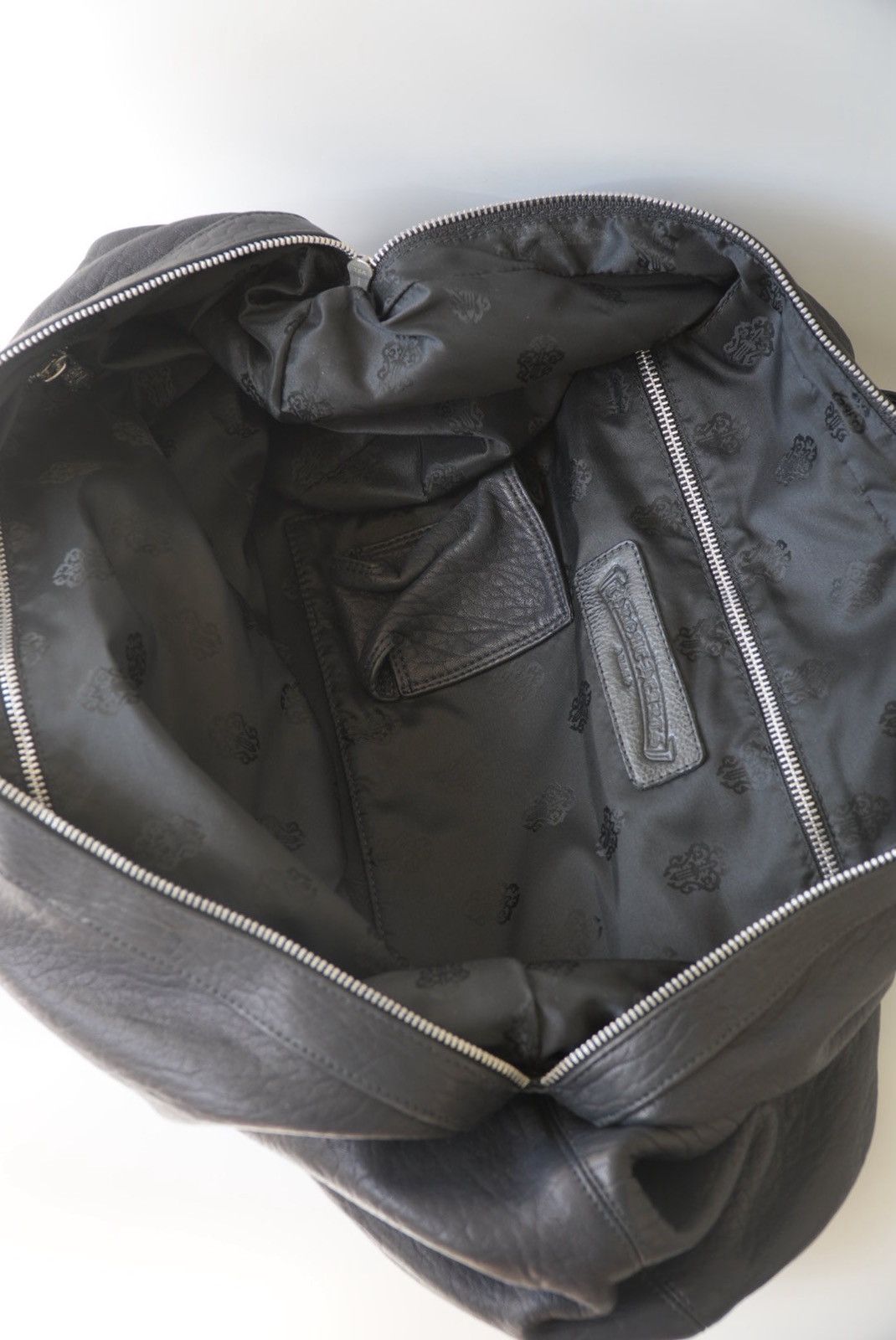 Chrome Hearts Rare 90s - Big Dagger Embellished Leather Duffle Bag Size ONE SIZE - 13 Thumbnail