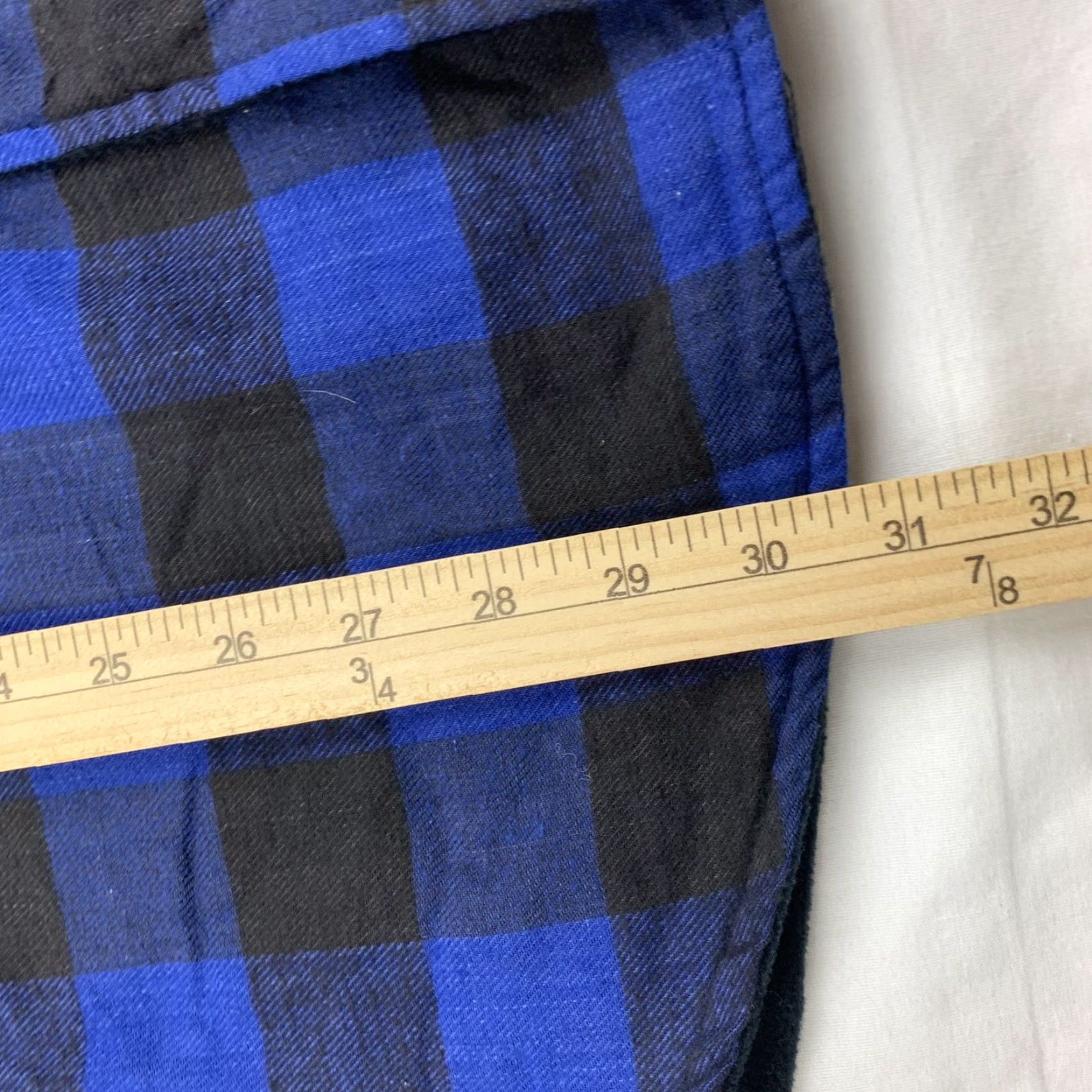 Vintage VINTAGE Ozark Trail Fleece Lined Flannel Shirt Mens Adult Medium Blue Plaid 90s Y2K Outdoor Casual Size US M / EU 48-50 / 2 - 6 Thumbnail