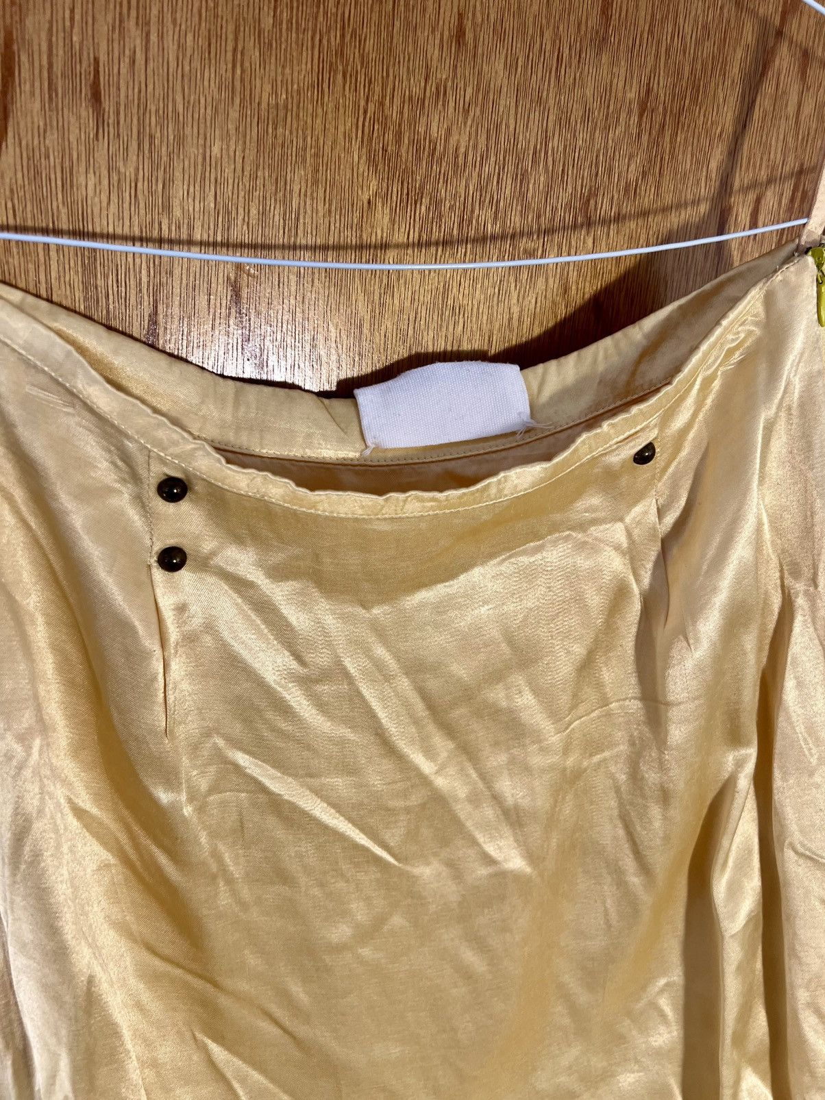 Maison Margiela Archive Martin Margiela Fall 2006 Upholstery skirt yellow Size 26" / US 2 / IT 38 - 3 Thumbnail